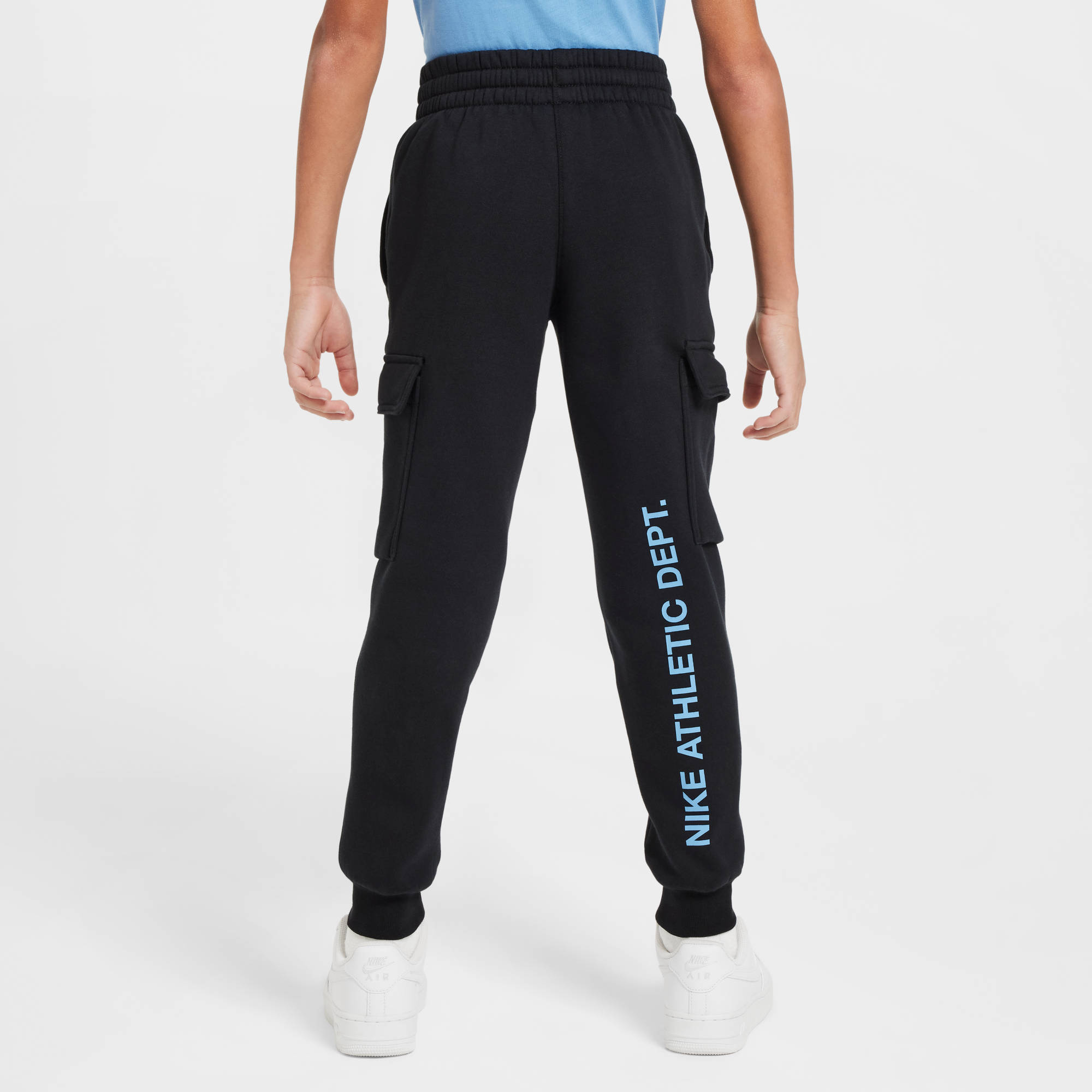 NIKE B NSW SI FLC CARGO PANT BB BLACK – Bild 2