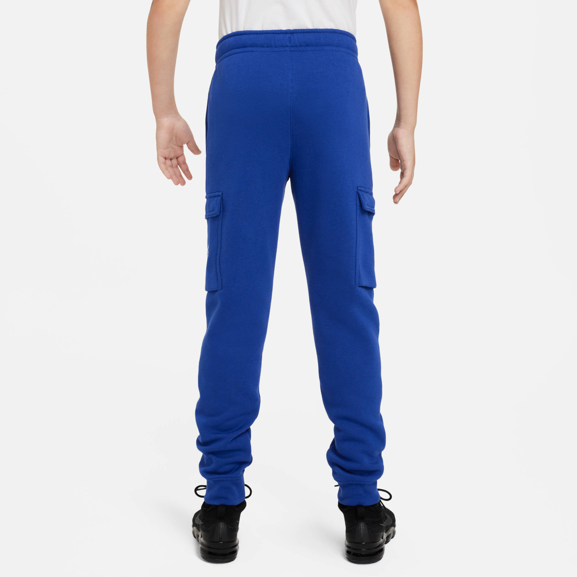 NIKE B NSW SI FLC CARGO PANT BB DEEP ROYAL BLUE – Bild 2