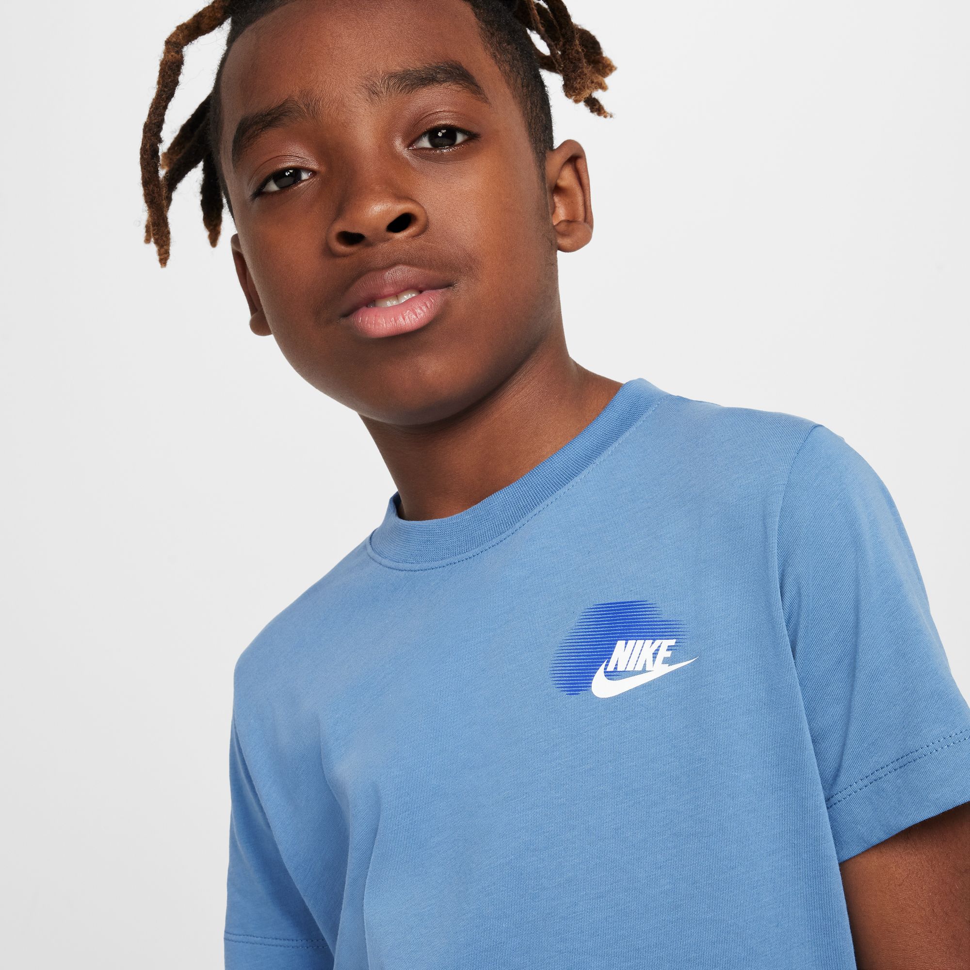 NIKE B NSW SI GRAPHIC TEE AEGEAN STORM – Bild 3