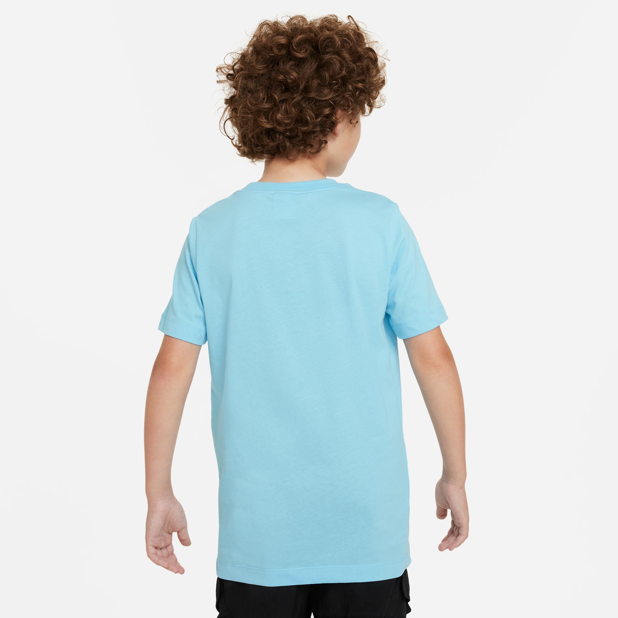 NIKE B NSW SI SS TEE AQUARIUS BLUE – Bild 2