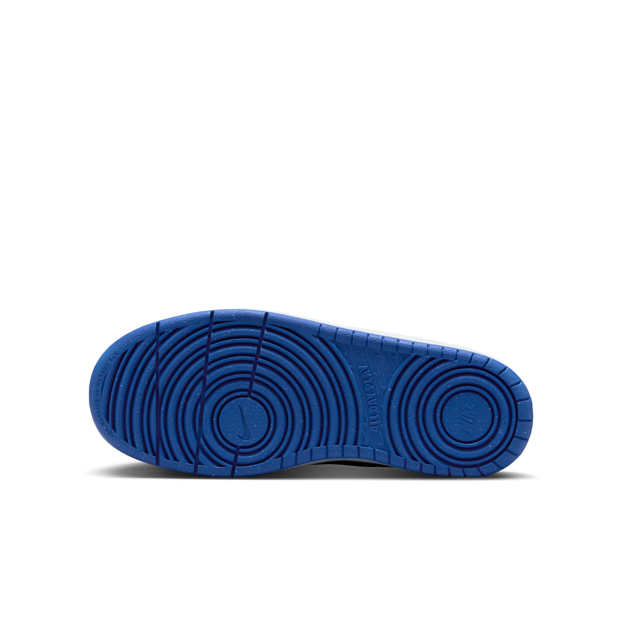 NIKE COURT BOROUGH LOW RECRAFT GS GAME ROYAL/BLACK-WHITE – Bild 2