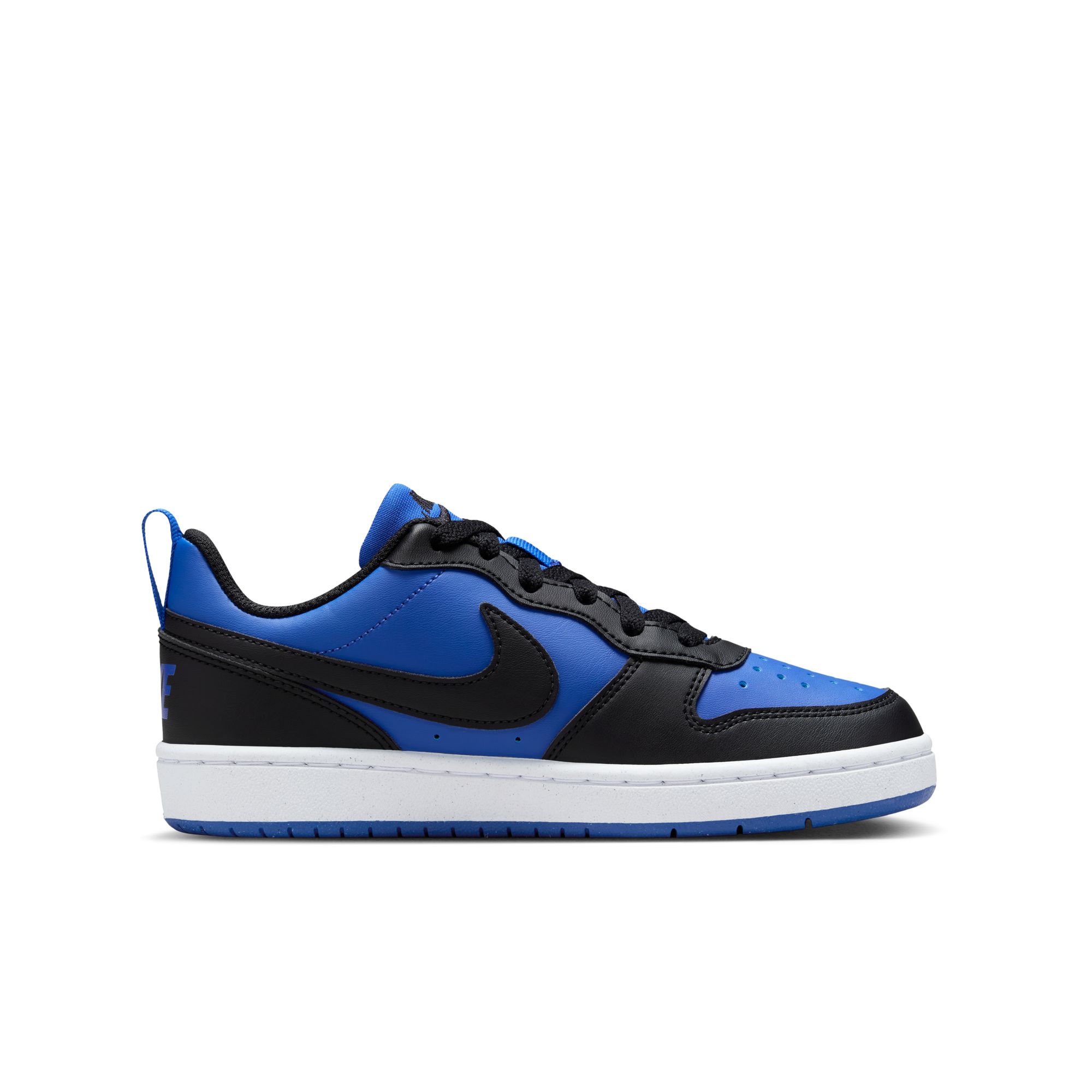 NIKE COURT BOROUGH LOW RECRAFT GS GAME ROYAL/BLACK-WHITE – Bild 3