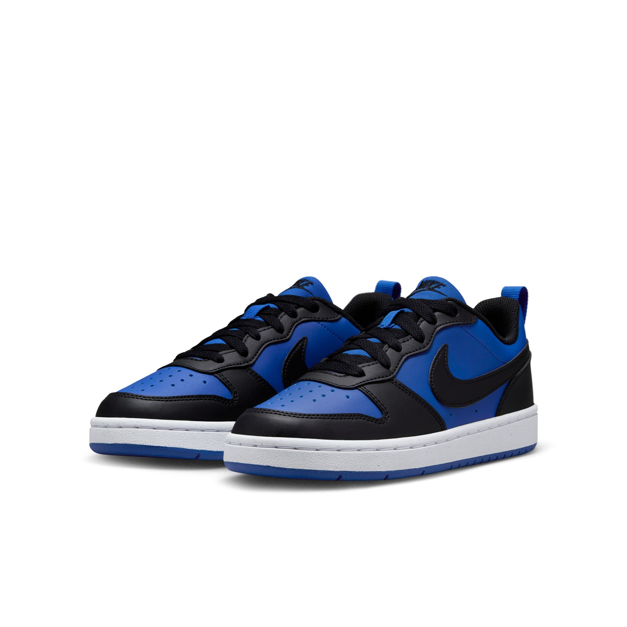 NIKE COURT BOROUGH LOW RECRAFT GS GAME ROYAL/BLACK-WHITE – Bild 6