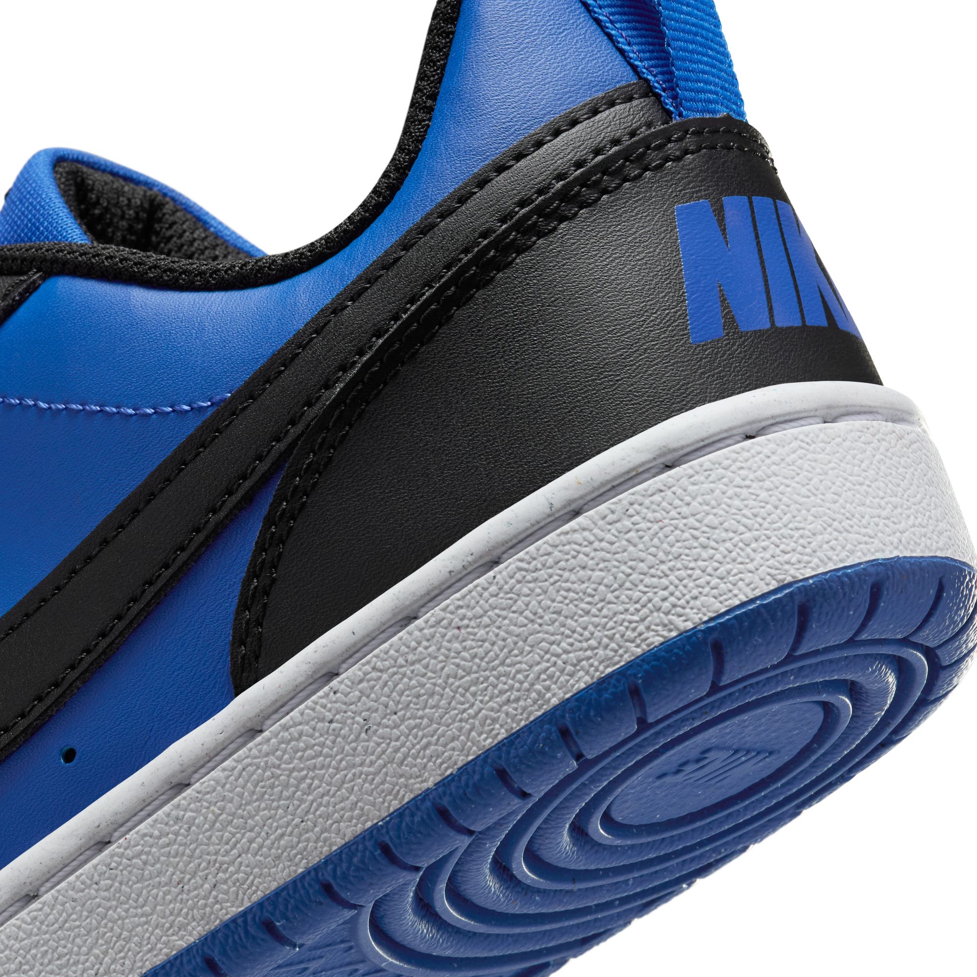 NIKE COURT BOROUGH LOW RECRAFT GS GAME ROYAL/BLACK-WHITE – Bild 8