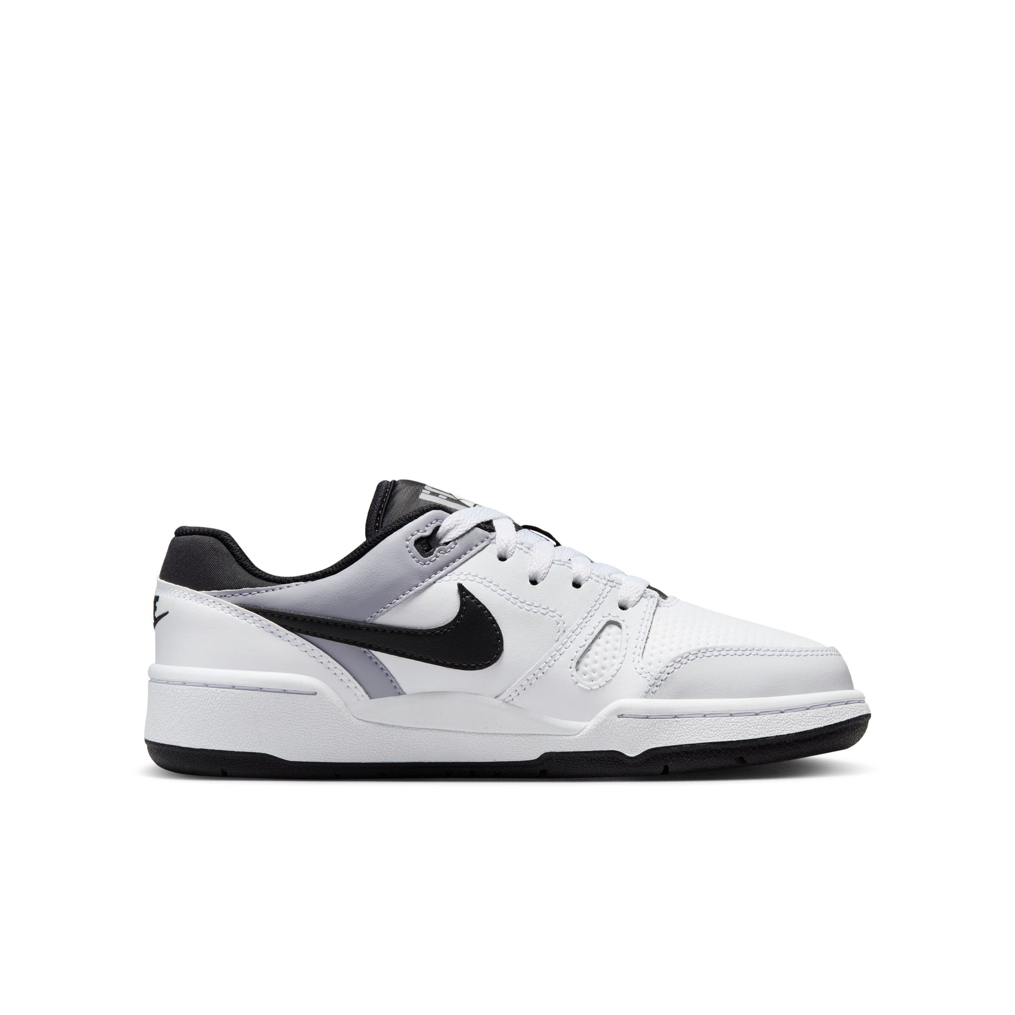 NIKE NIKE FULL FORCE LO (GS) WHITE/BLACK-PEWTER – Bild 3