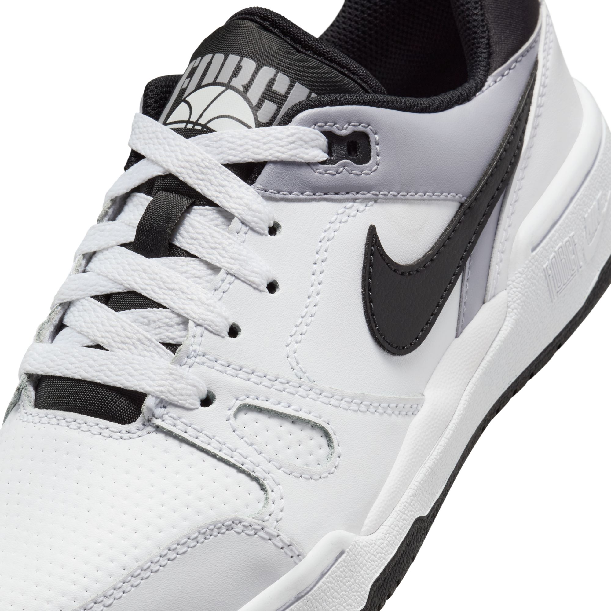 NIKE NIKE FULL FORCE LO (GS) WHITE/BLACK-PEWTER – Bild 7