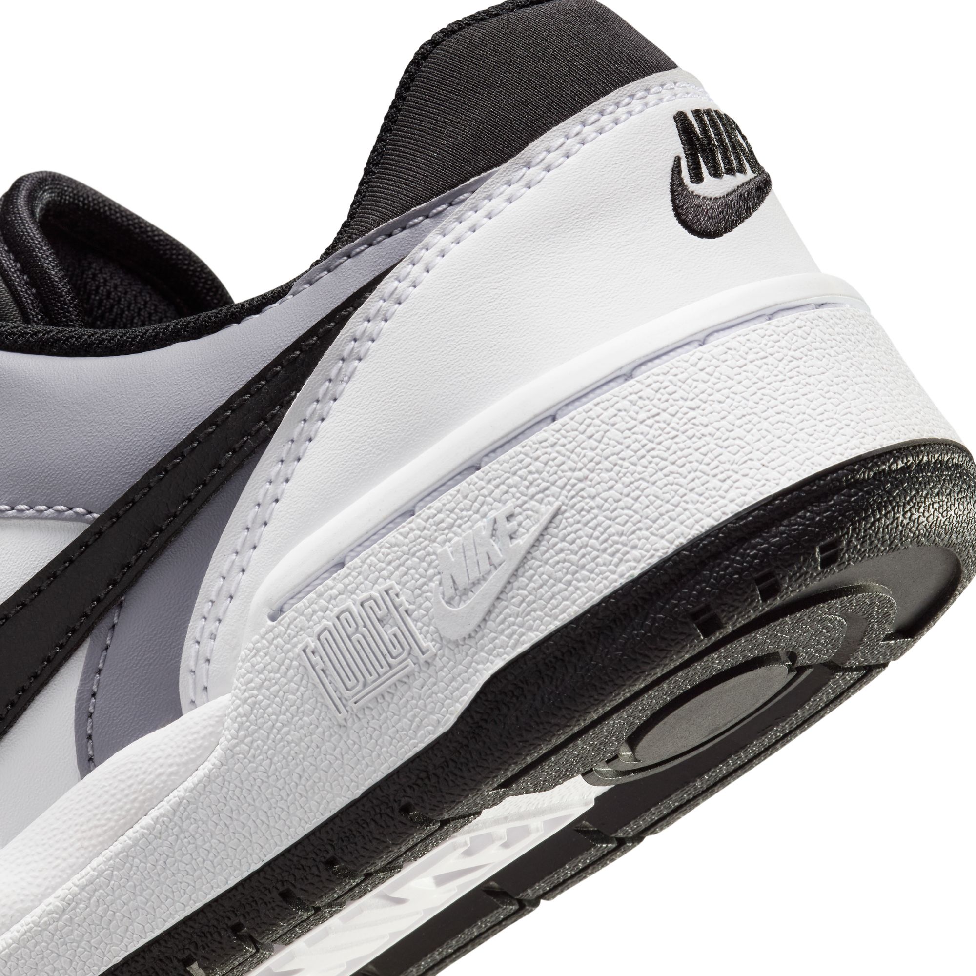 NIKE NIKE FULL FORCE LO (GS) WHITE/BLACK-PEWTER – Bild 8