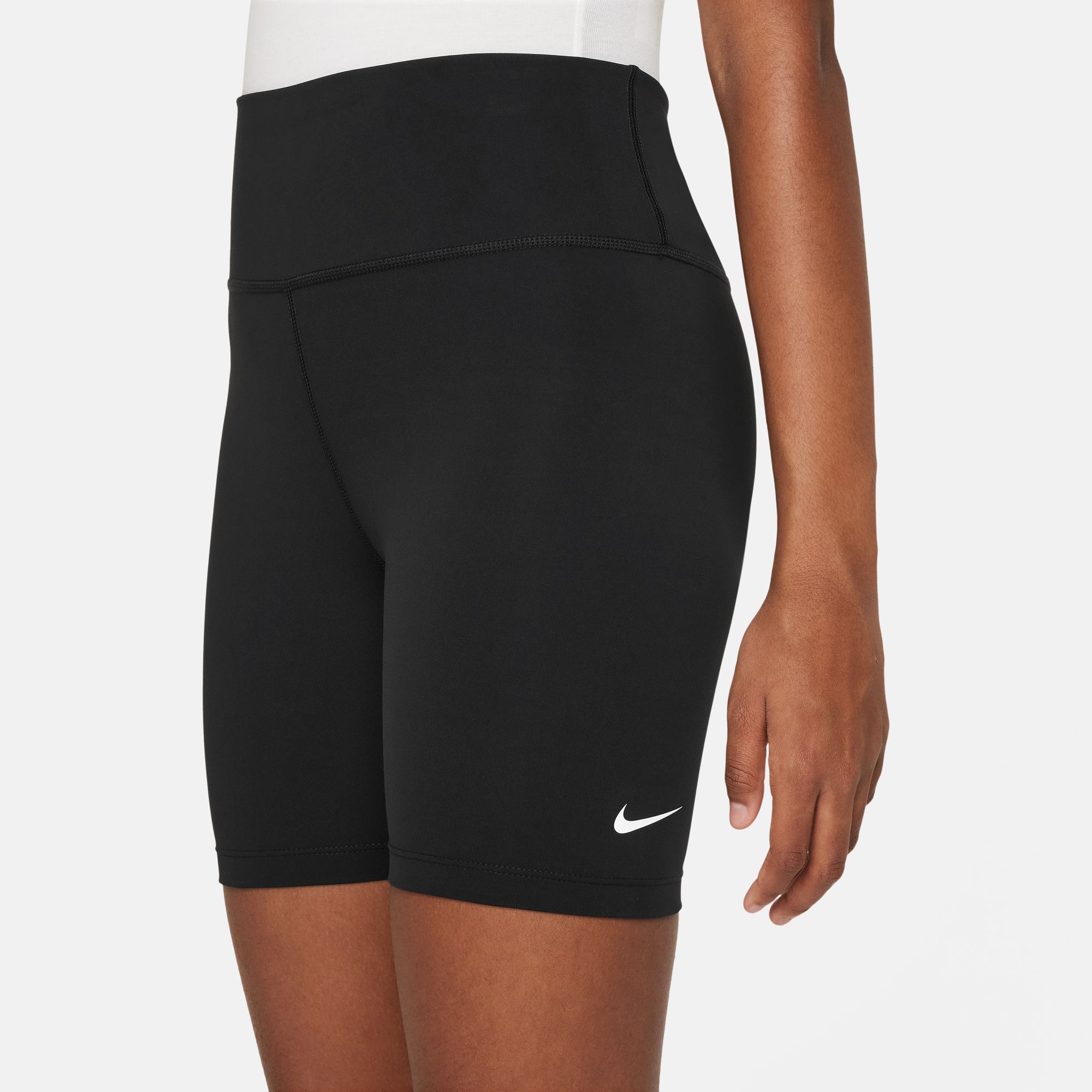 NIKE G NK DF ONE 5IN BIKE SHORT BLACK/WHITE – Bild 3