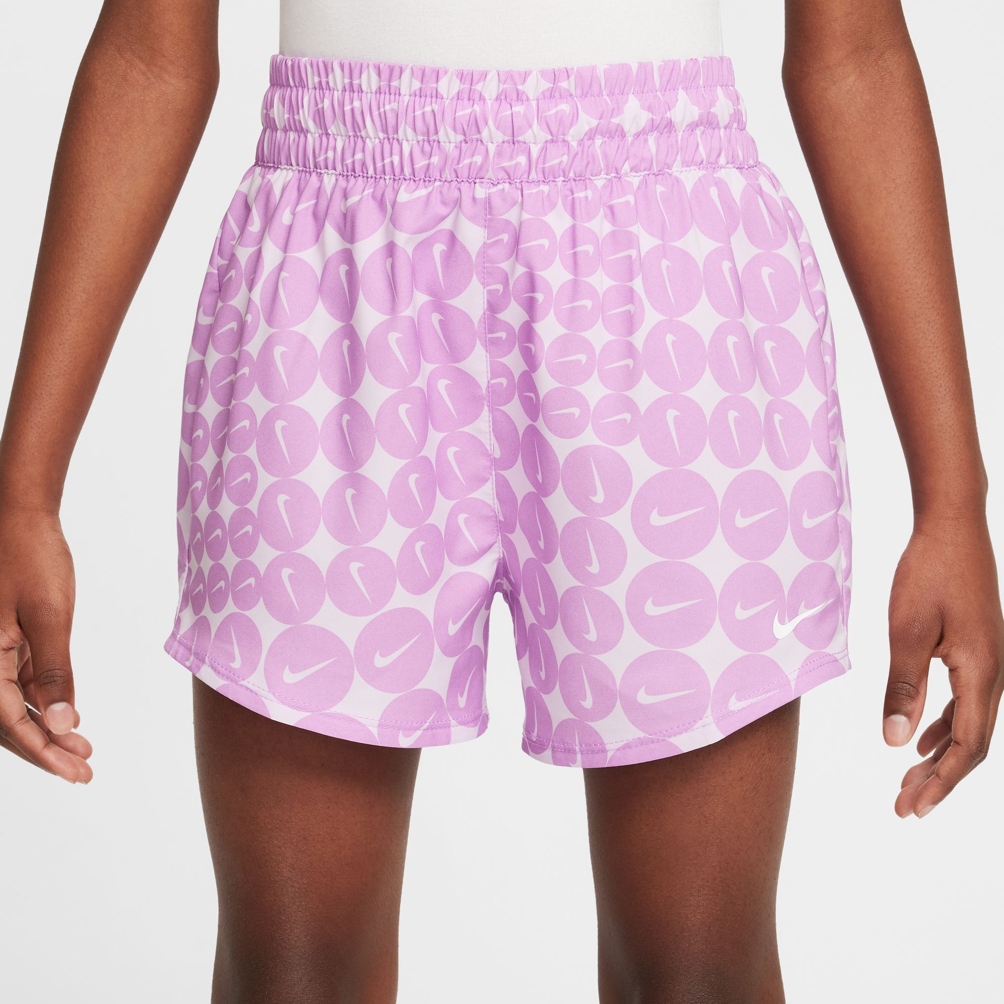 NIKE G NK ONE SHORT AOP RUSH FUCHSIA/WHITE – Bild 2