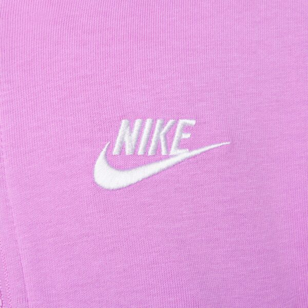 NIKE G NSW FZ HDY JSY LBR RUSH FUCHSIA/WHITE – Bild 6