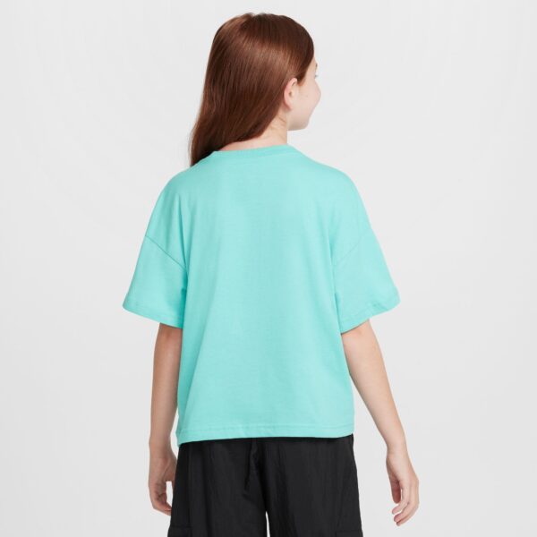 NIKE G NSW TEE BOXY ESSNTL LBR GREEN FROST – Bild 2