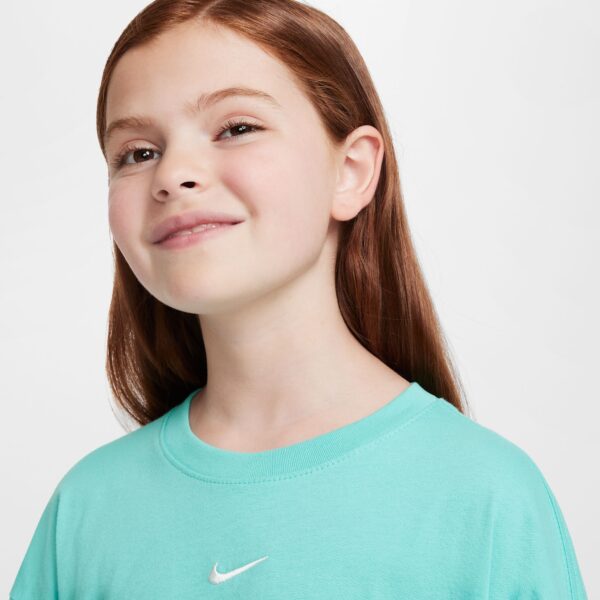 NIKE G NSW TEE BOXY ESSNTL LBR GREEN FROST – Bild 3