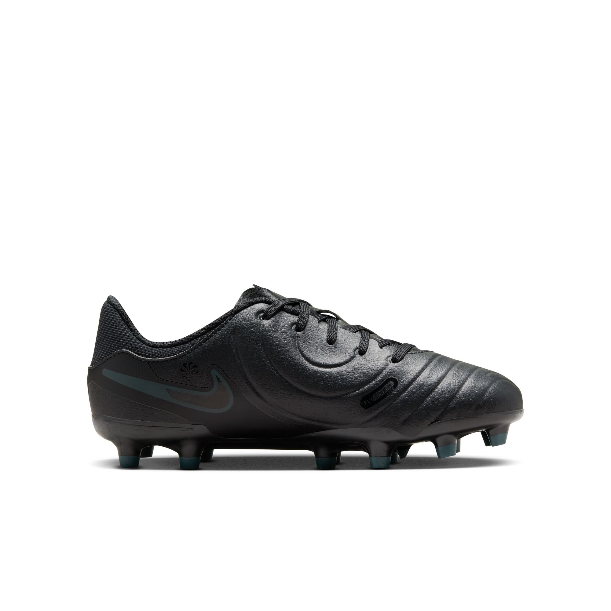 NIKE JR LEGEND 10 ACADEMY FG/MG BLACK/BLACK-DEEP JUNGLE – Bild 7