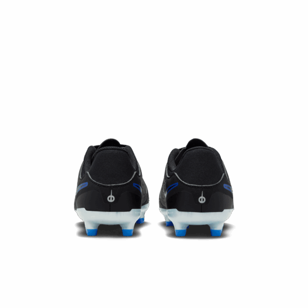 NIKE JR LEGEND 10 ACADEMY FG/MG BLACK/CHROME-HYPER ROYAL – Bild 3