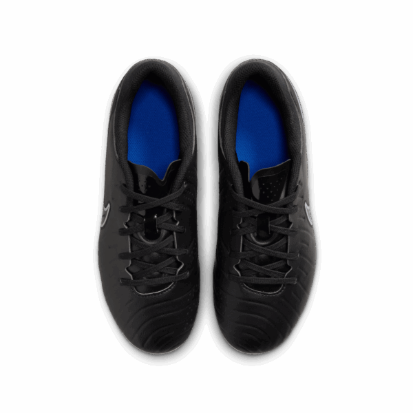 NIKE JR LEGEND 10 ACADEMY FG/MG BLACK/CHROME-HYPER ROYAL – Bild 5