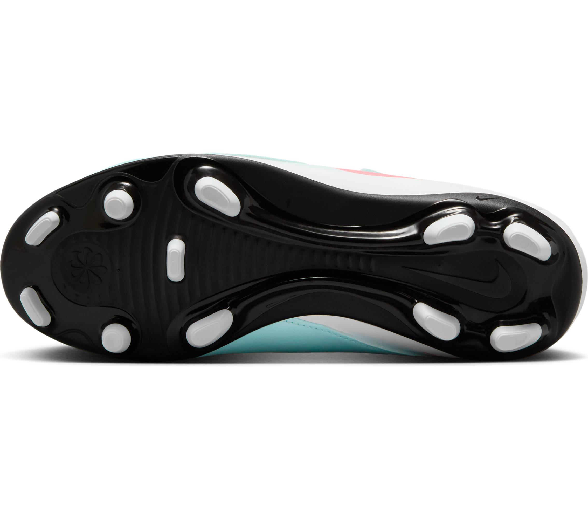 NIKE JR PHANTOM GX II CLUB FG/MG MINT/ATOMIC RED-OFF NOIR – Bild 7