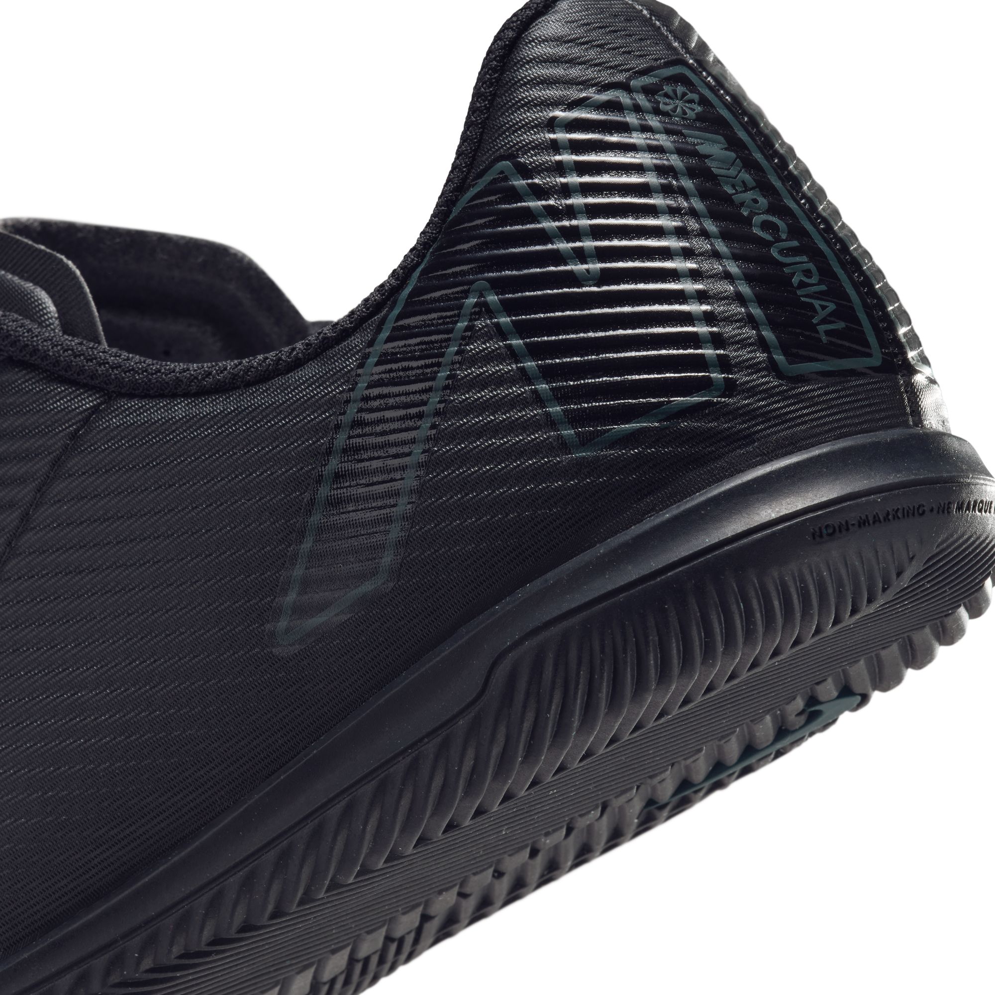 NIKE JR VAPOR 16 CLUB IC BLACK/BLACK-DEEP JUNGLE – Bild 10