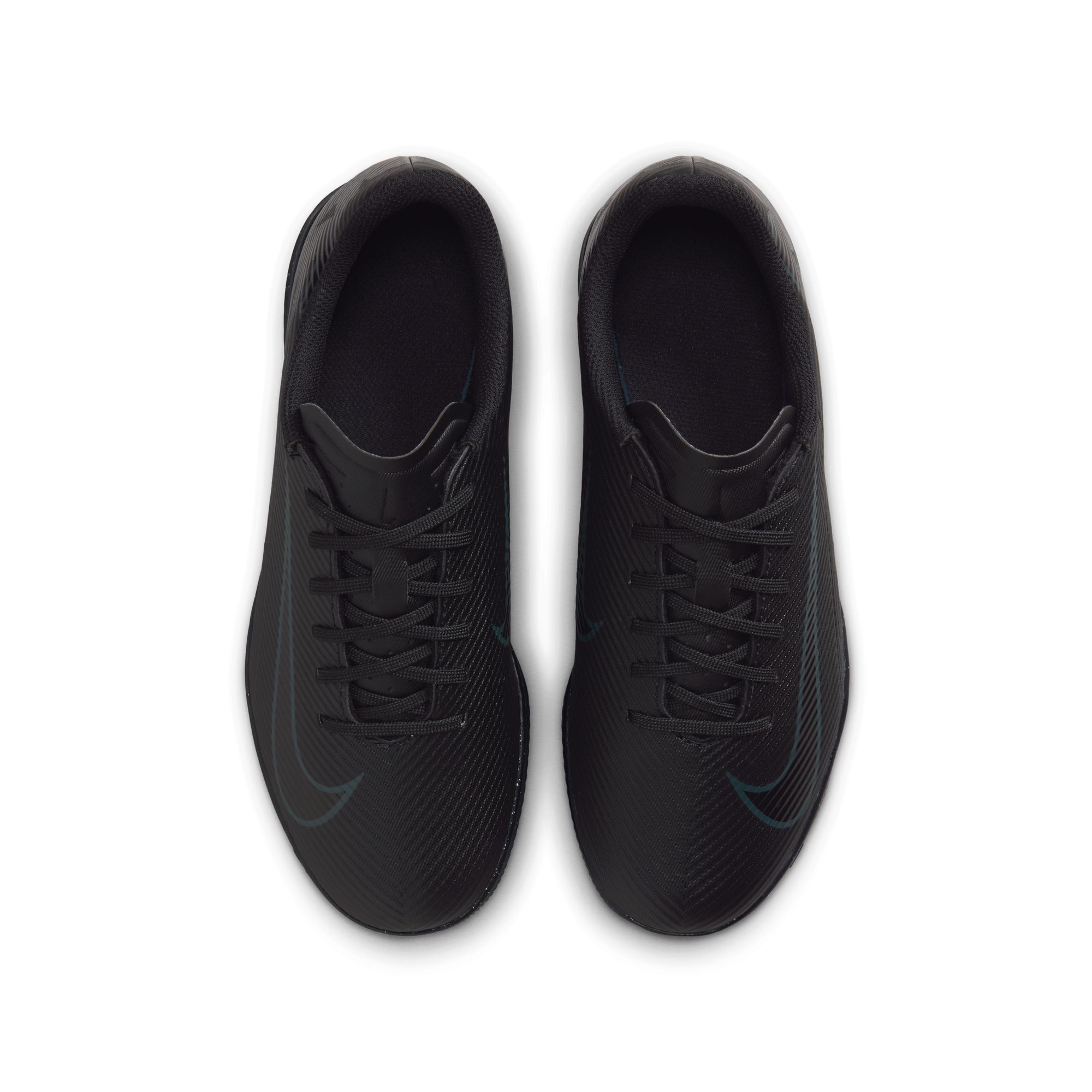 NIKE JR VAPOR 16 CLUB IC BLACK/BLACK-DEEP JUNGLE – Bild 4