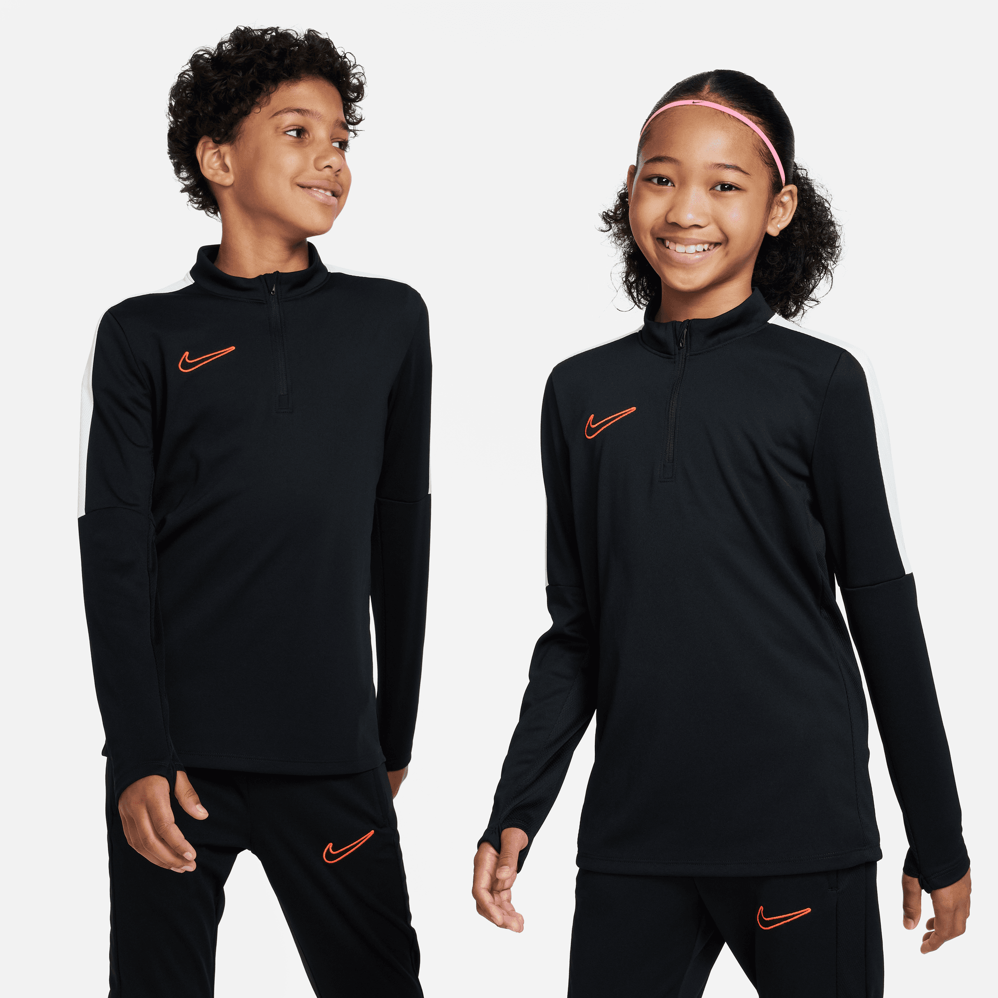 NIKE K NK DF ACD23 DRILL TOP BR BLACK/WHITE/BRIGHT CRIMSON – Bild 4