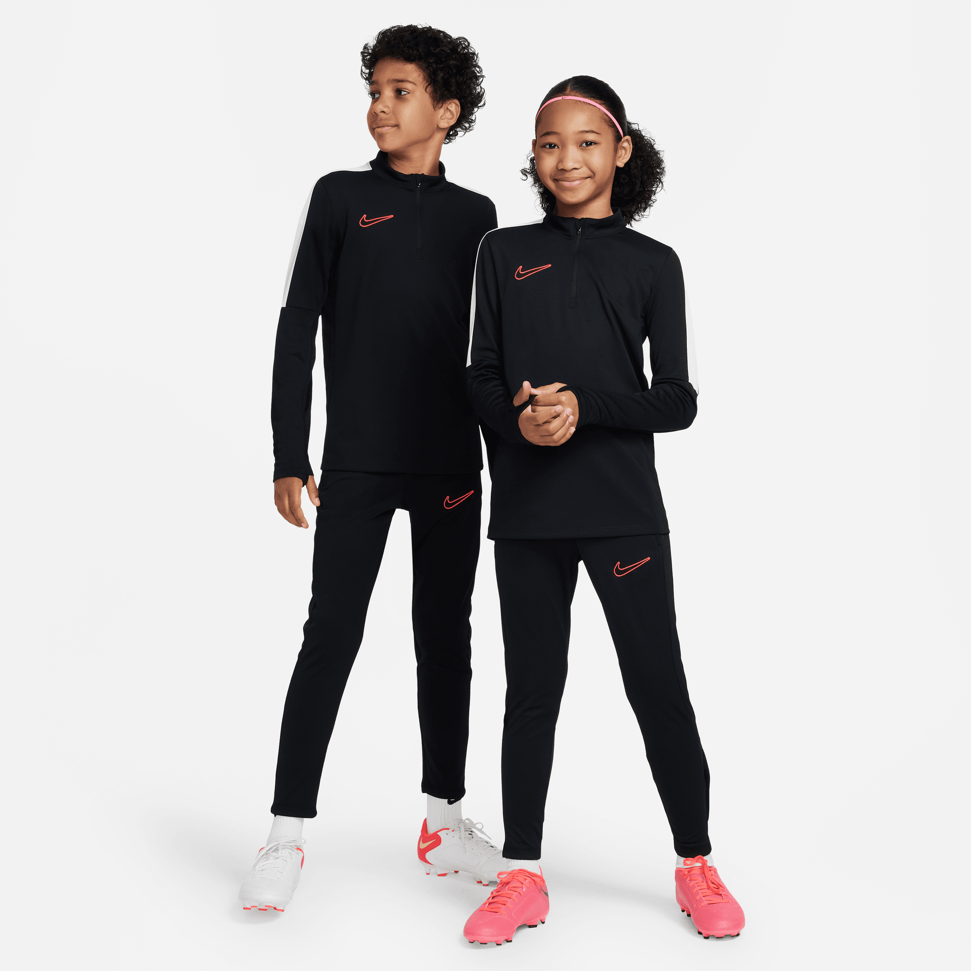 NIKE K NK DF ACD23 DRILL TOP BR BLACK/WHITE/BRIGHT CRIMSON – Bild 8