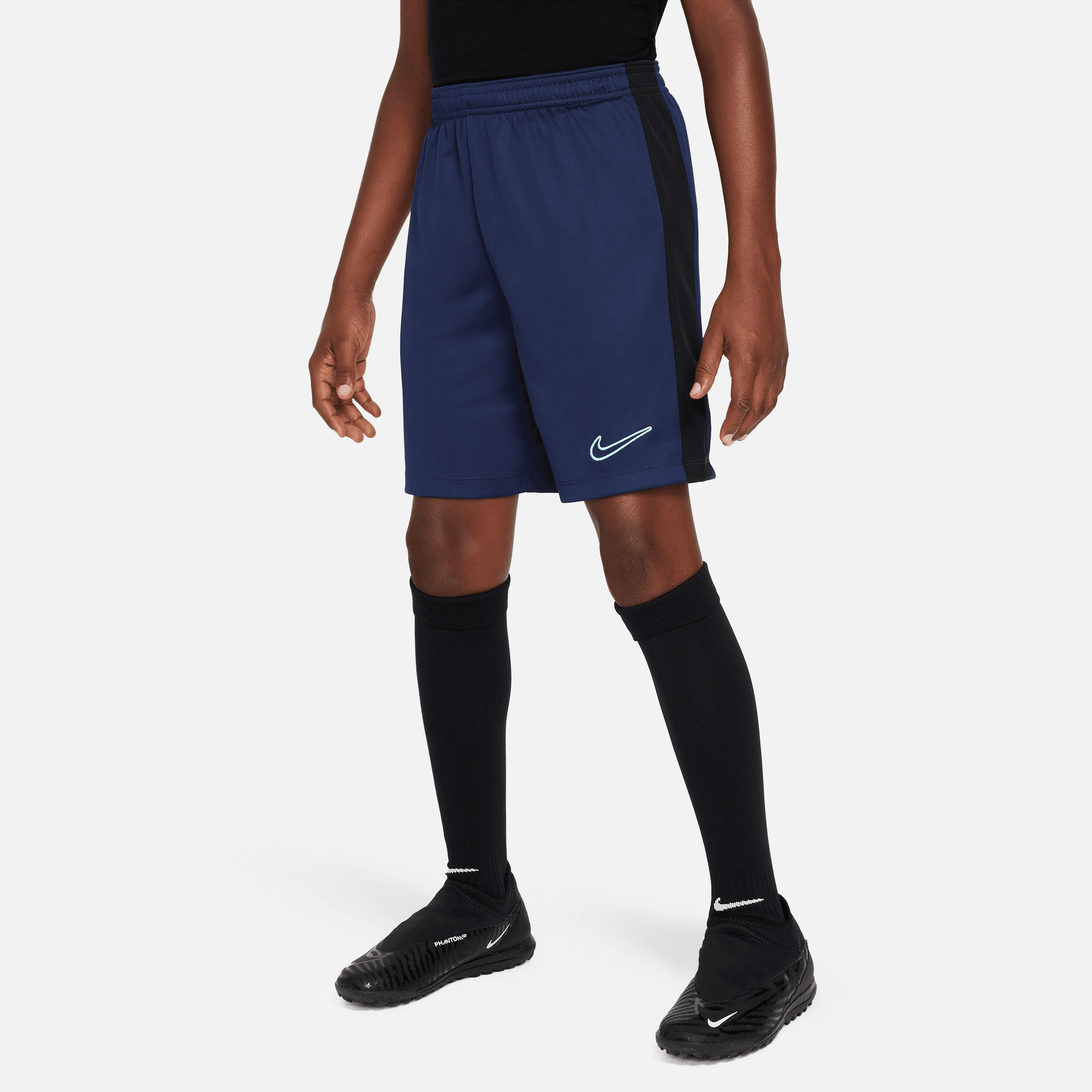 NIKE K NK DF ACD23 SHORT K BR MIDNIGHT NAVY/BLACK/HYPER TURQ