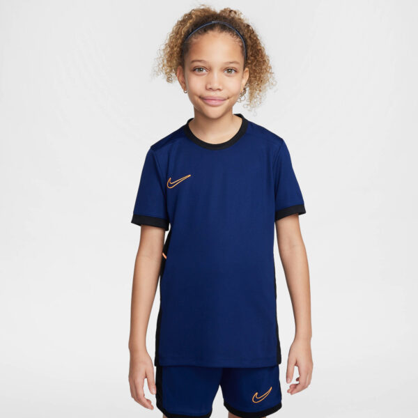 NIKE K NK DF ACD25 TOP SS -PD BLUE VOID/BLACK/ORANGE PULSE