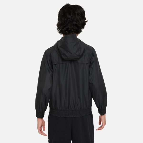 NIKE K NSW WR HD JKT BLACK/BLACK/BLACK/WHITE – Bild 2