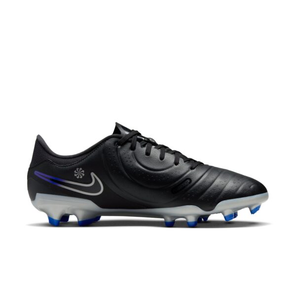 NIKE LEGEND 10 ACADEMY FG/MG BLACK/CHROME-HYPER ROYAL – Bild 8