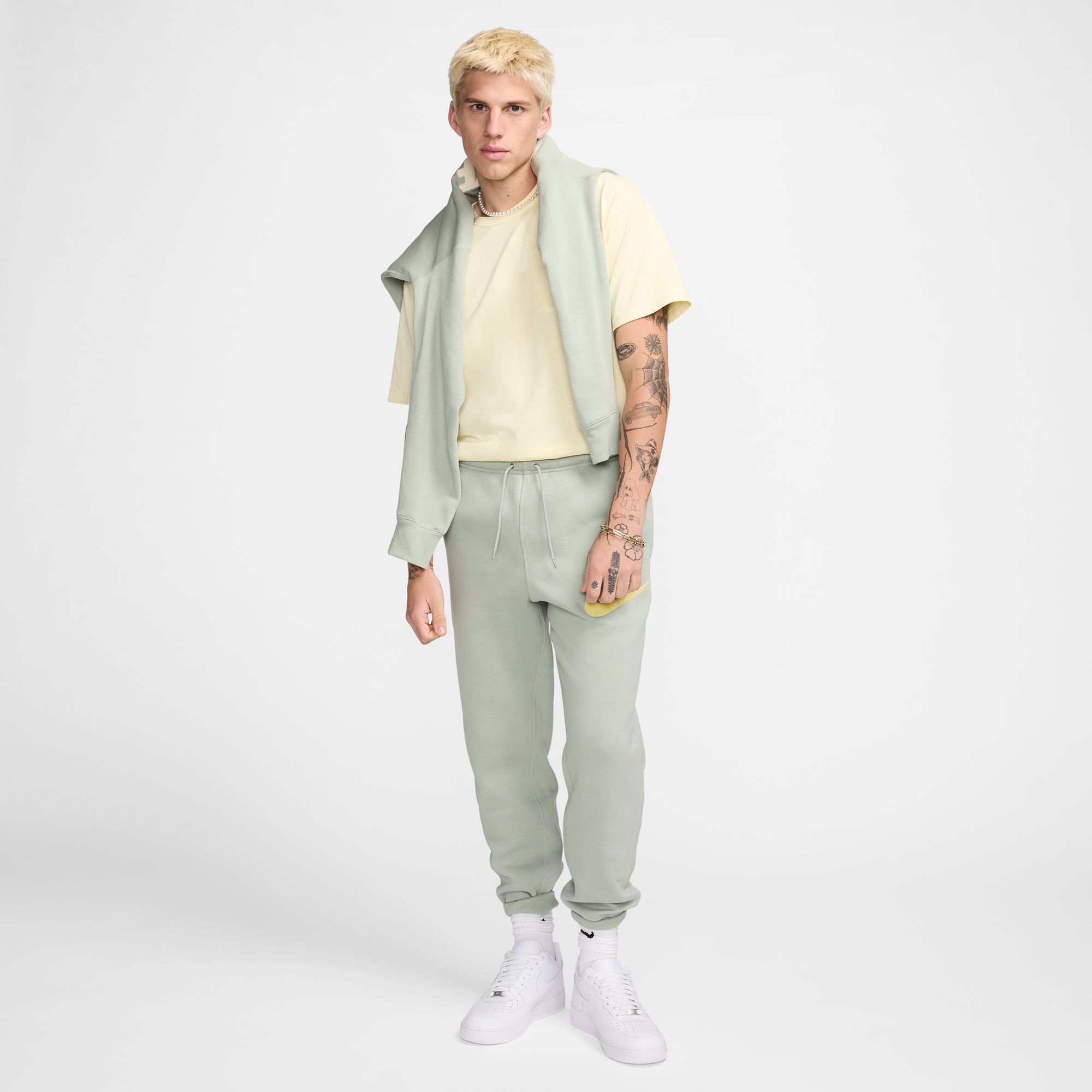 NIKE M NK CLUB BB JOGGER CHNL FTRA JADE HORIZON/JADE HORIZON – Bild 7