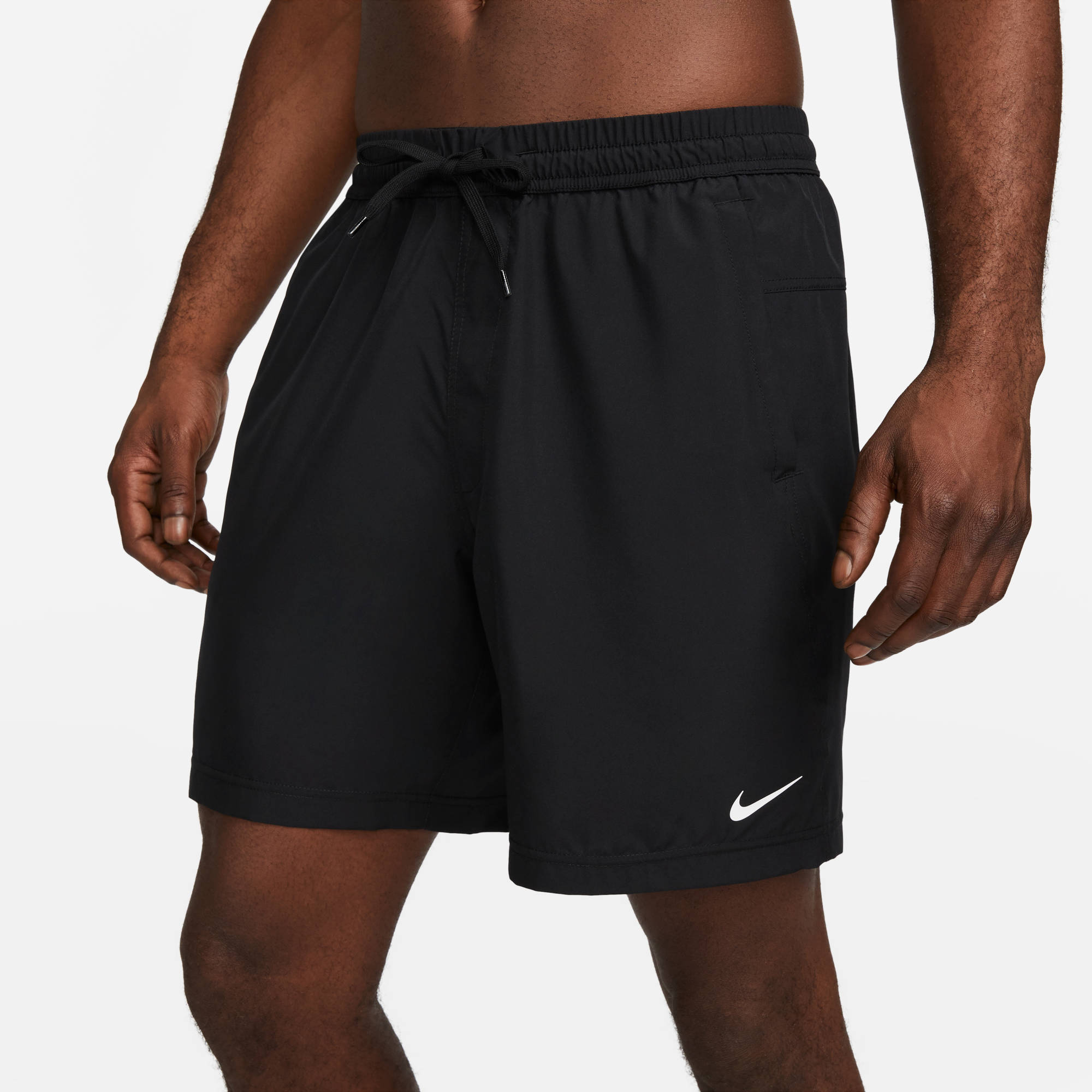 NIKE M NK DF FORM 7IN UL SHORT BLACK/WHITE – Bild 2