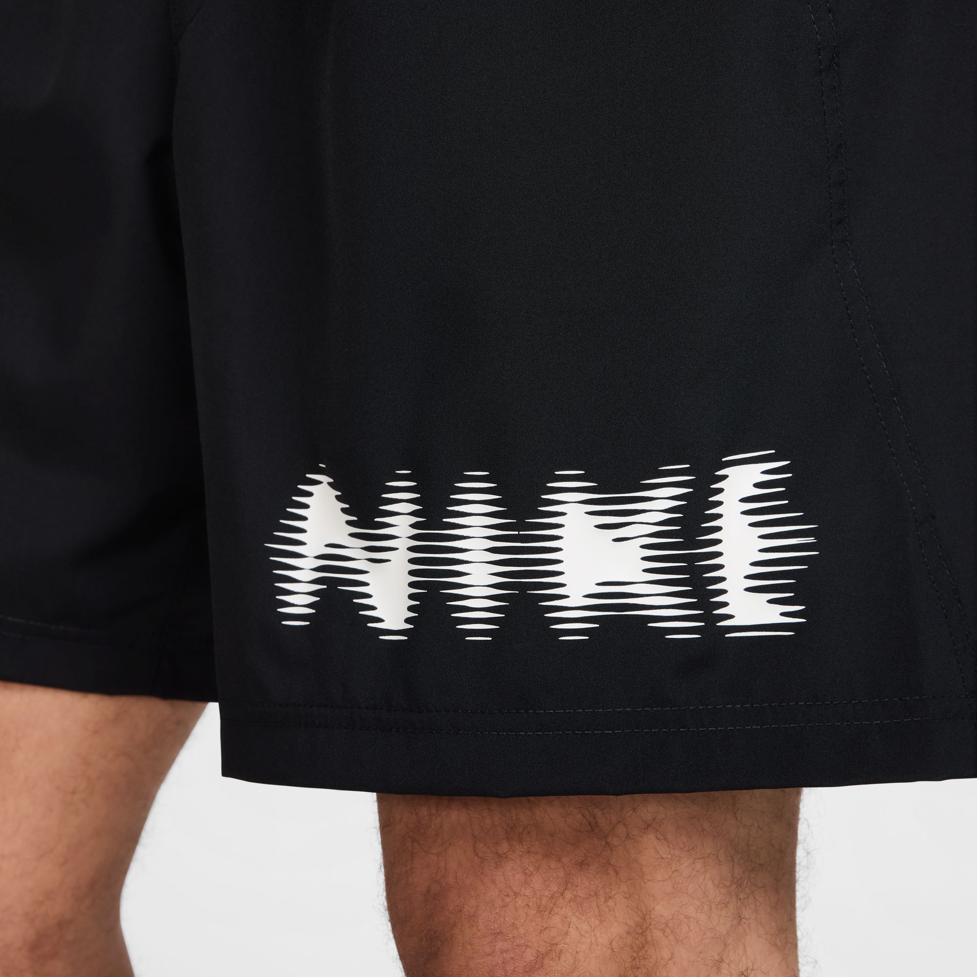NIKE M NK DF FORM 7IN UL SHORT SWOO BLACK/WHITE – Bild 4