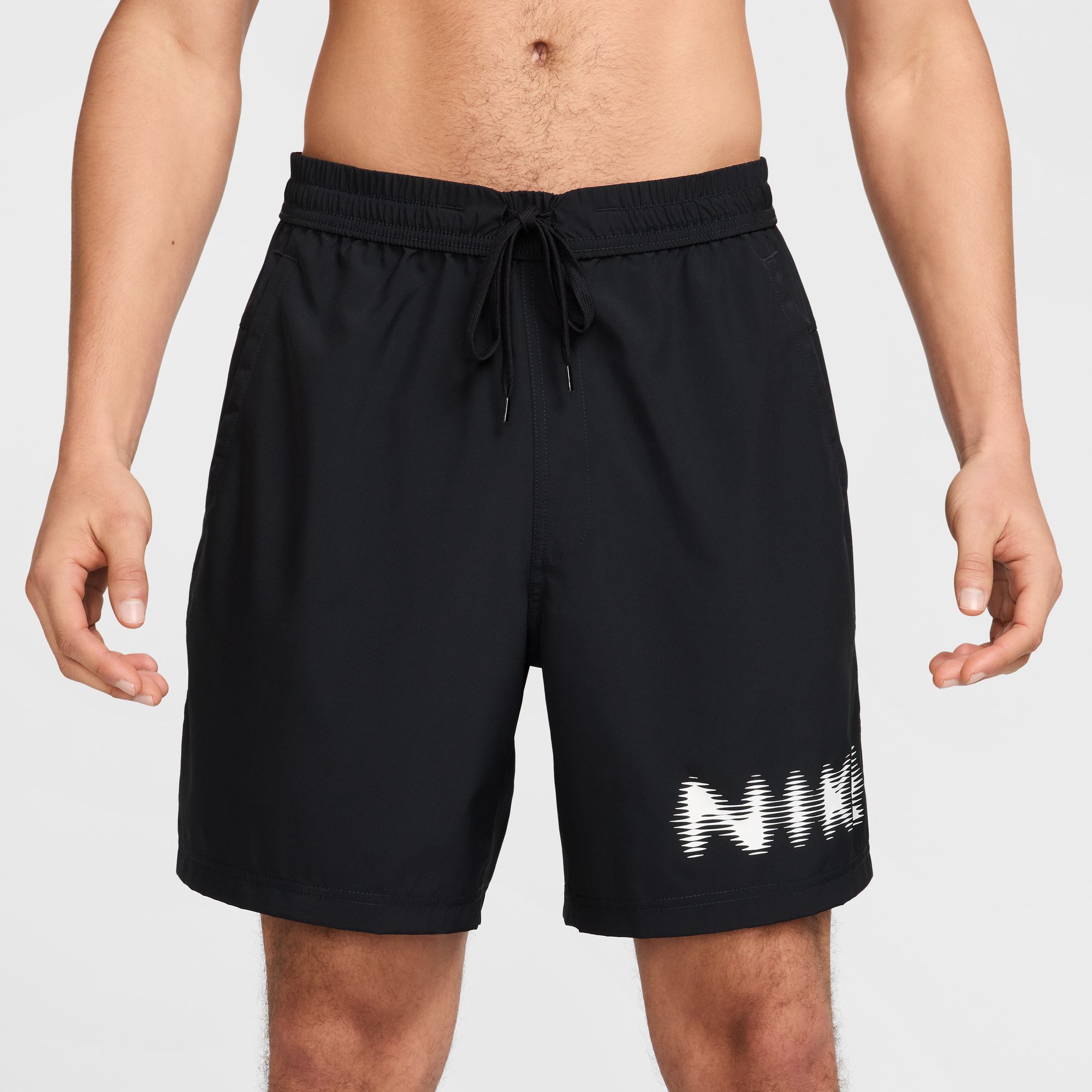 NIKE M NK DF FORM 7IN UL SHORT SWOO BLACK/WHITE – Bild 7