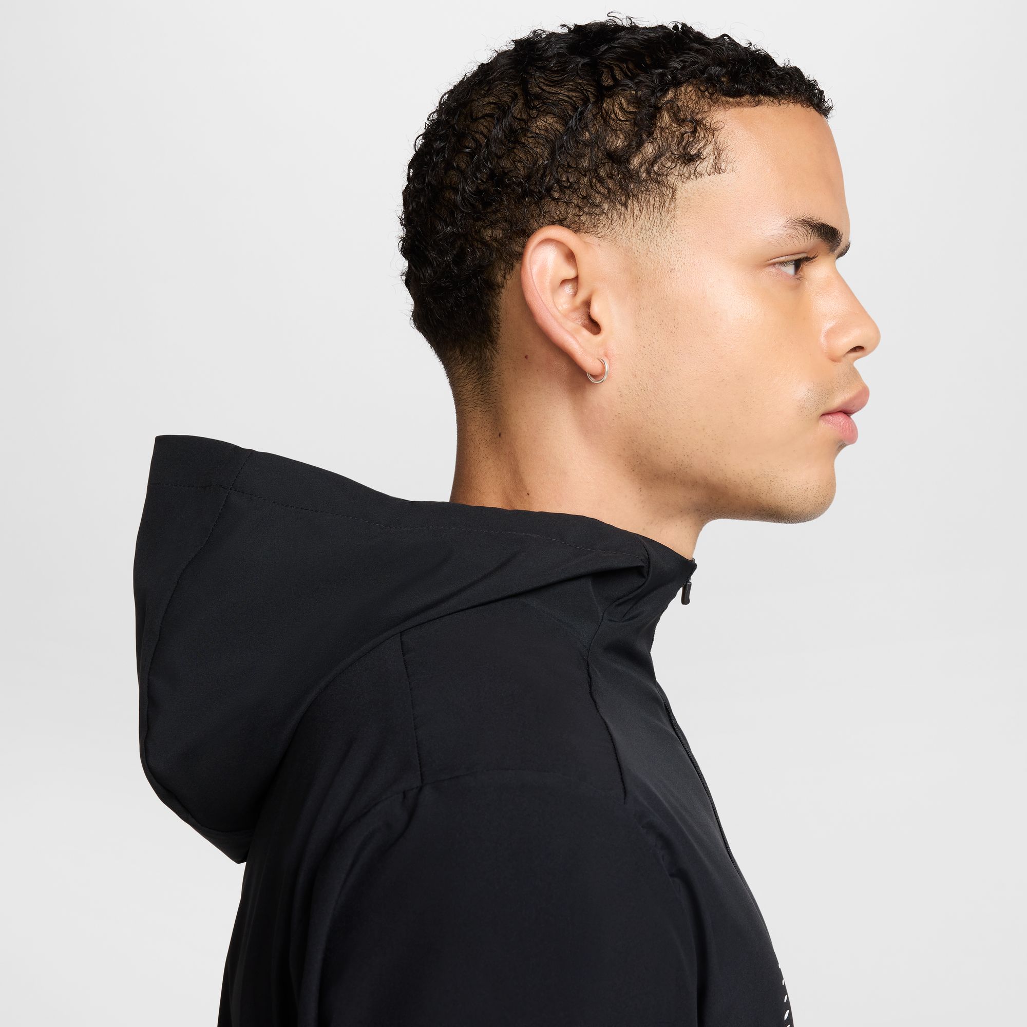 NIKE M NK DF FORM HD JKT SWOOSH BLACK – Bild 3