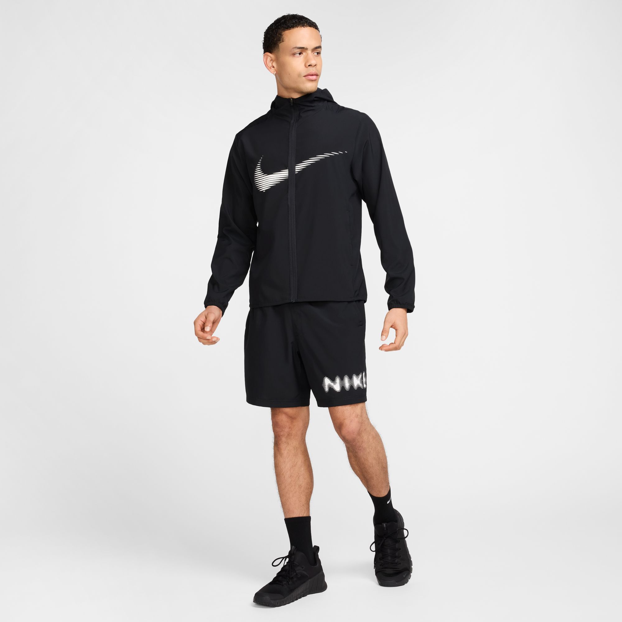 NIKE M NK DF FORM HD JKT SWOOSH BLACK – Bild 4