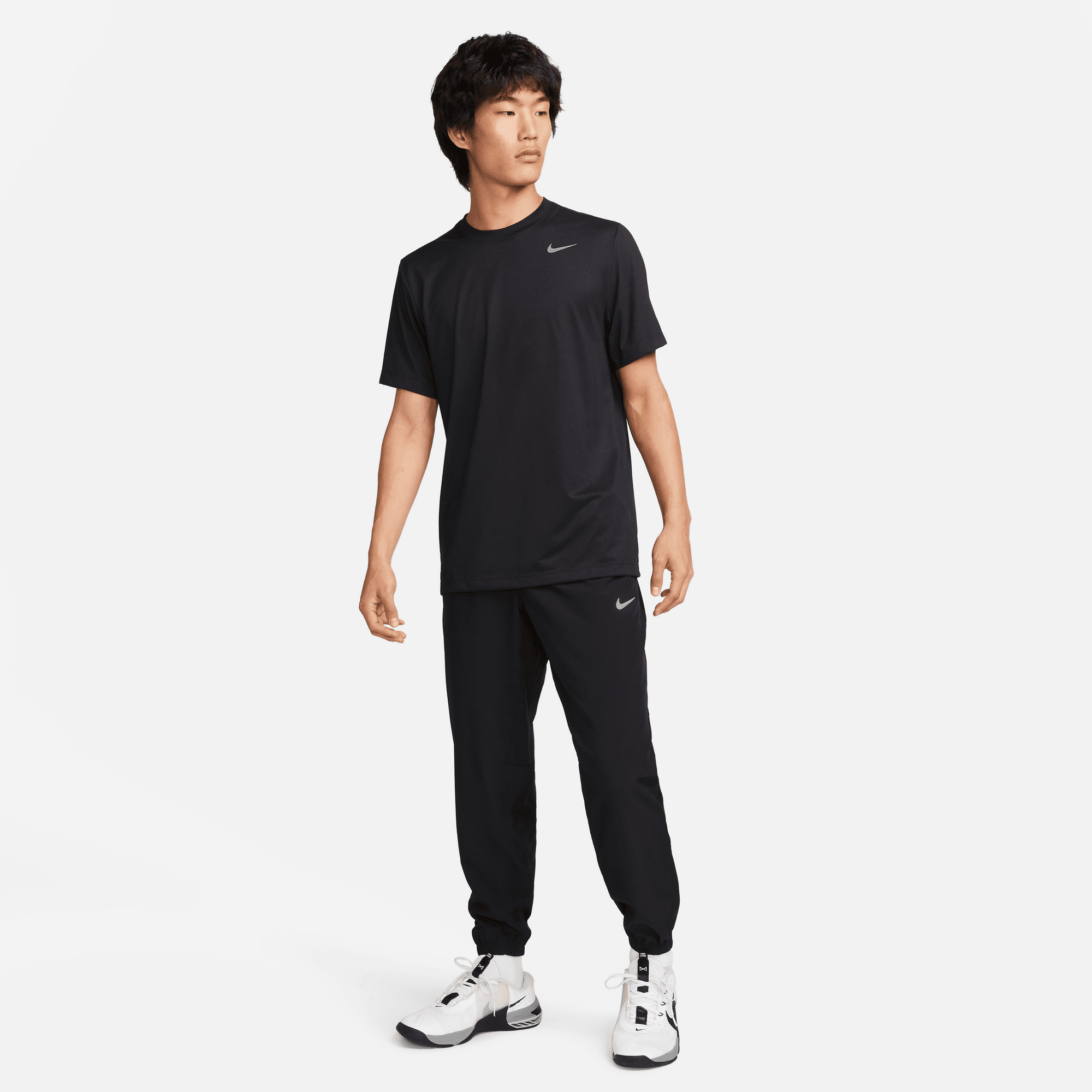 NIKE M NK DF FORM PANT TPR BLACK/BLACK/REFLECTIVE SILV – Bild 6