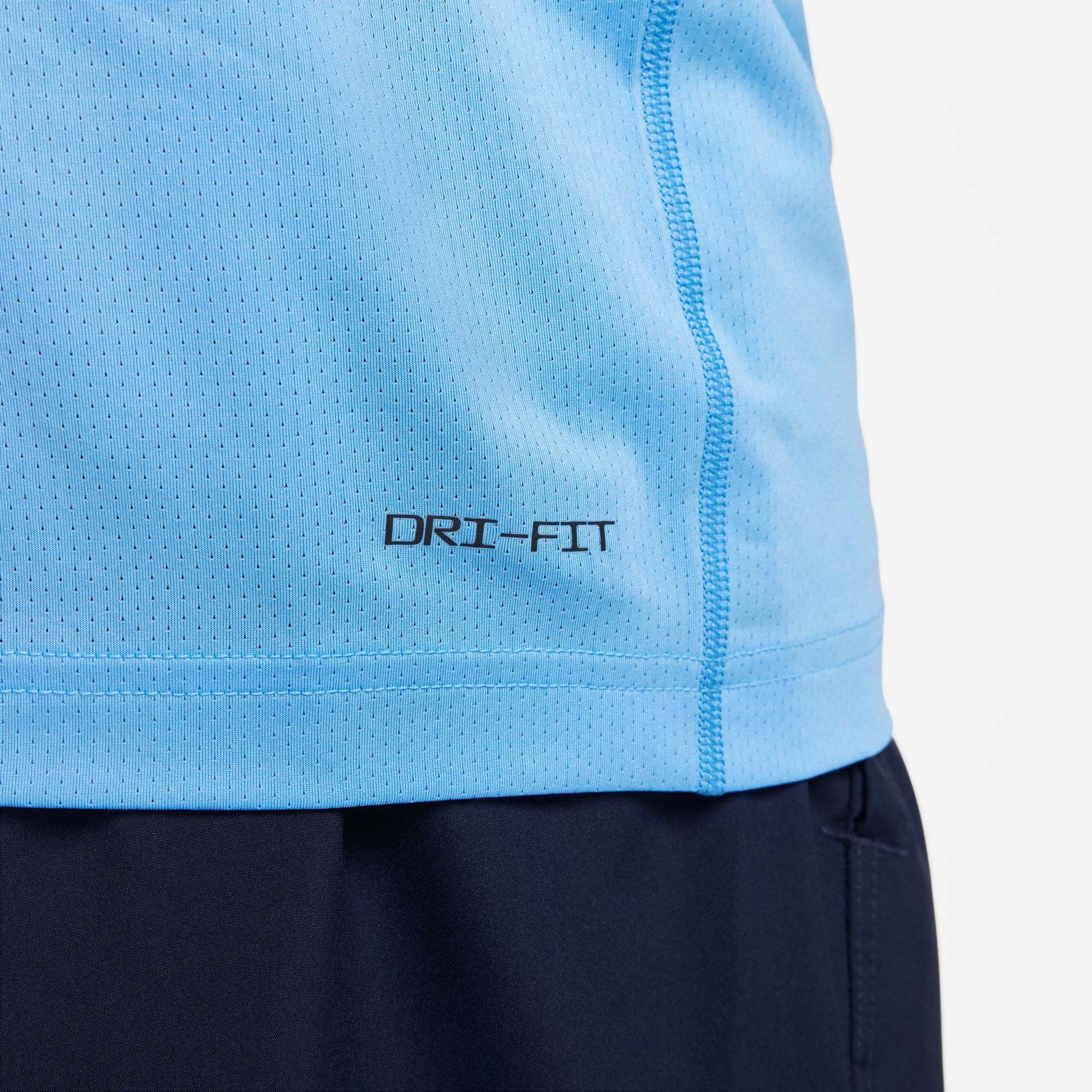 NIKE M NK DF READY SS UNIVERSITY BLUE/BLACK – Bild 4