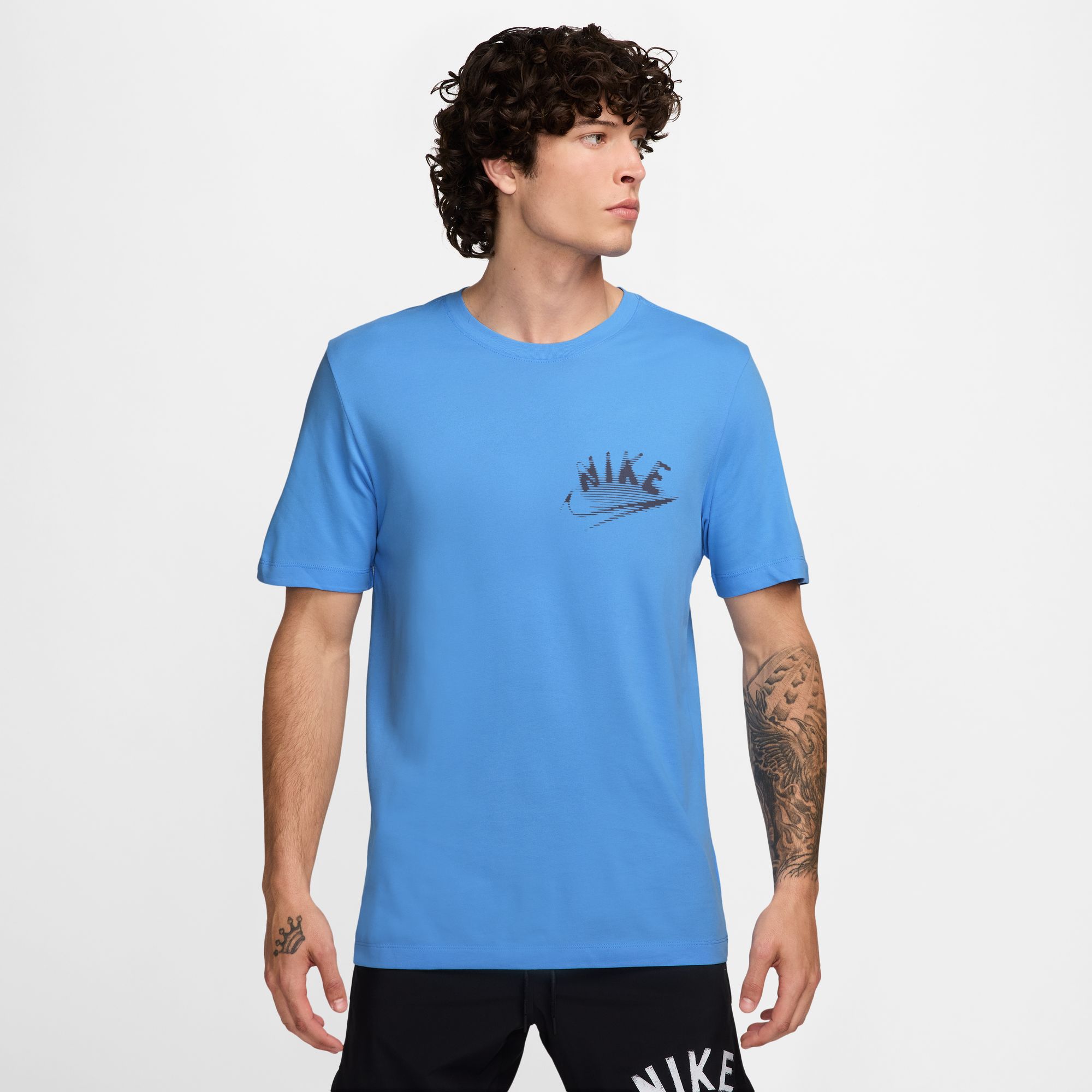 NIKE M NK DF TEE BRAND READ UNIVERSITY BLUE