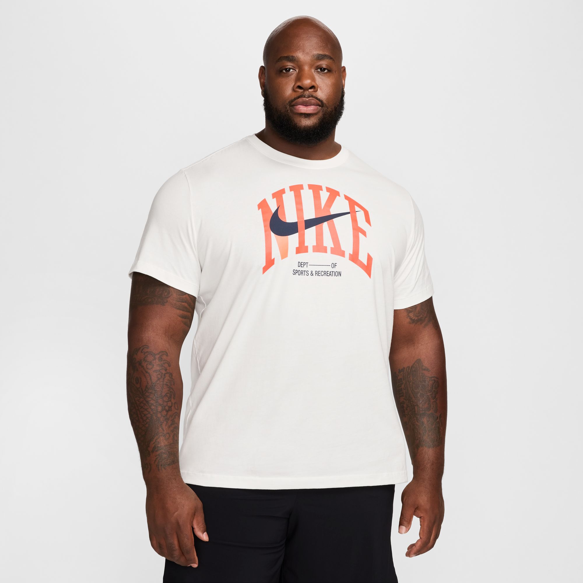 NIKE M NK DF TEE MODERN FITNESS SUMMIT WHITE