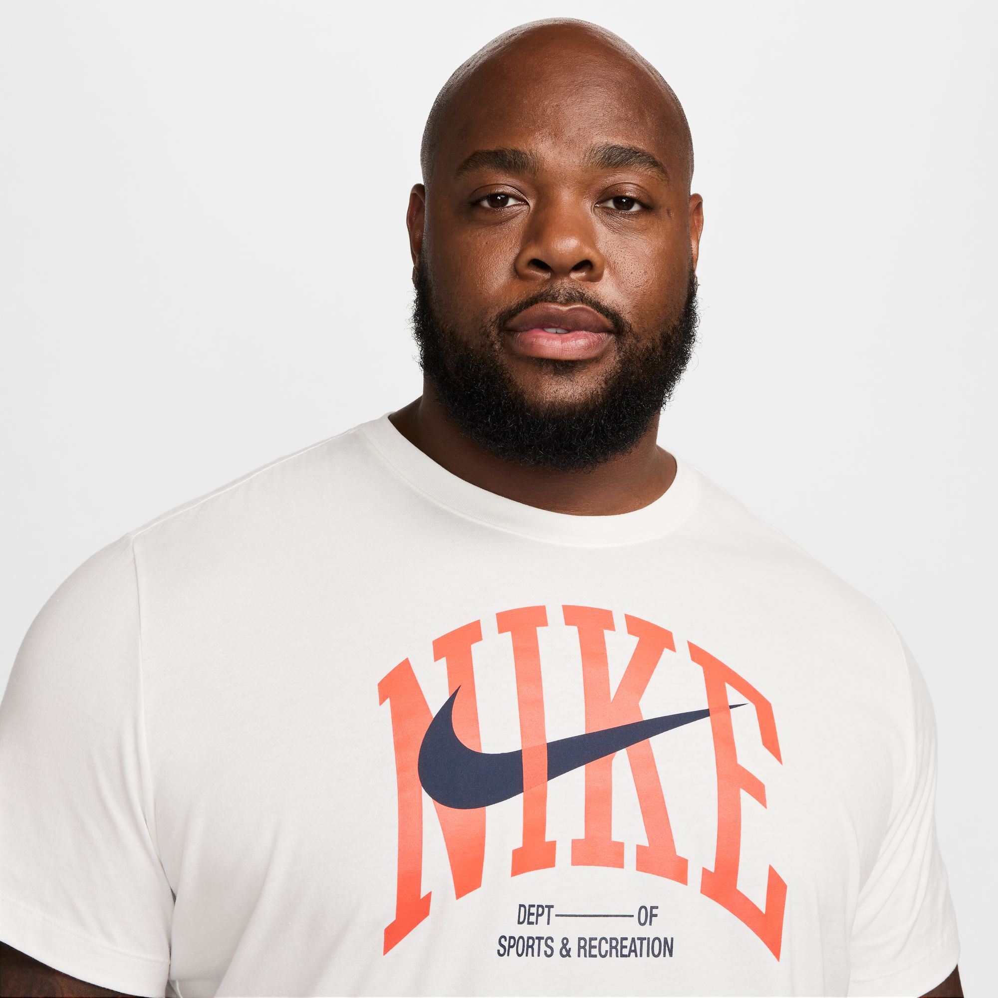 NIKE M NK DF TEE MODERN FITNESS SUMMIT WHITE – Bild 3