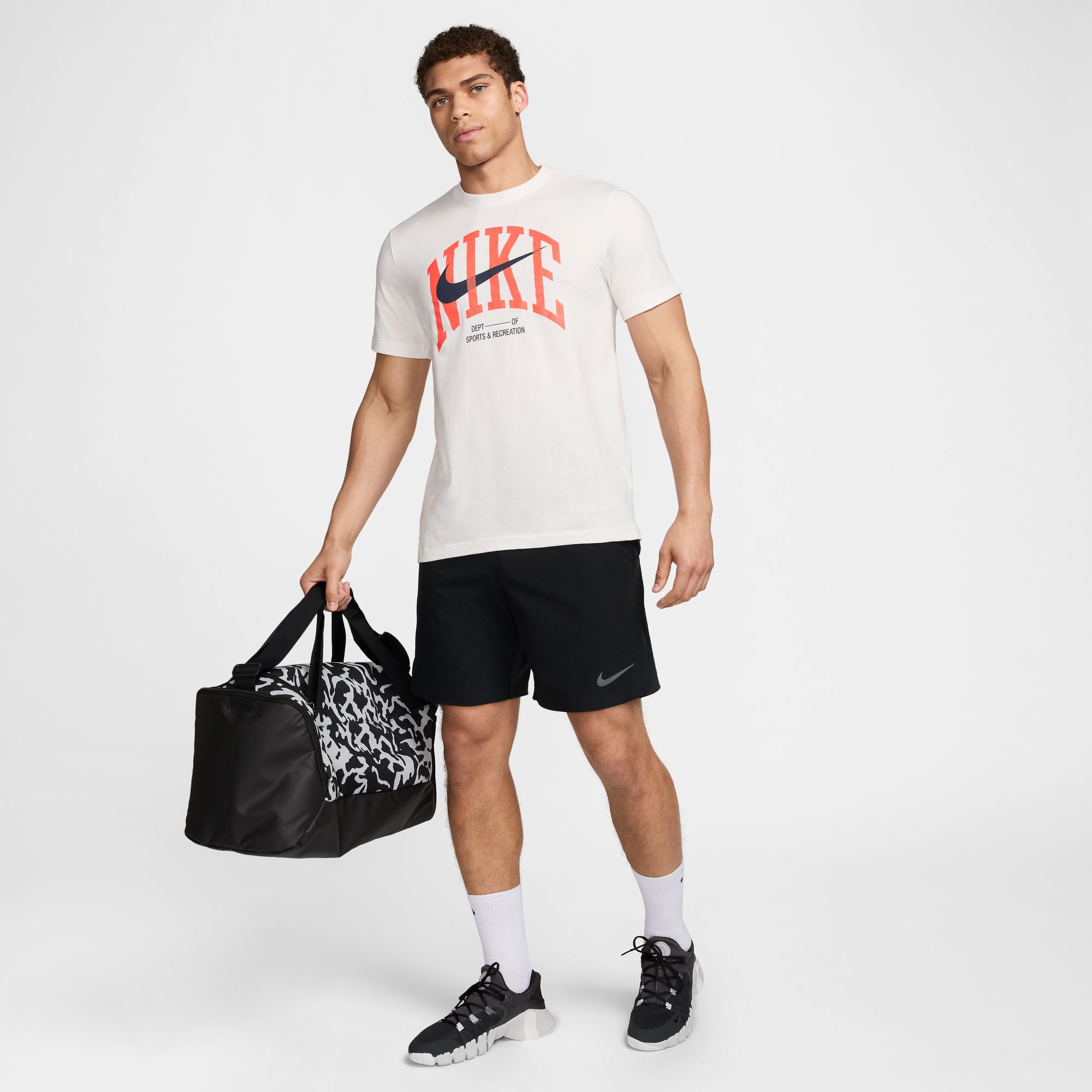 NIKE M NK DF TEE MODERN FITNESS SUMMIT WHITE – Bild 5