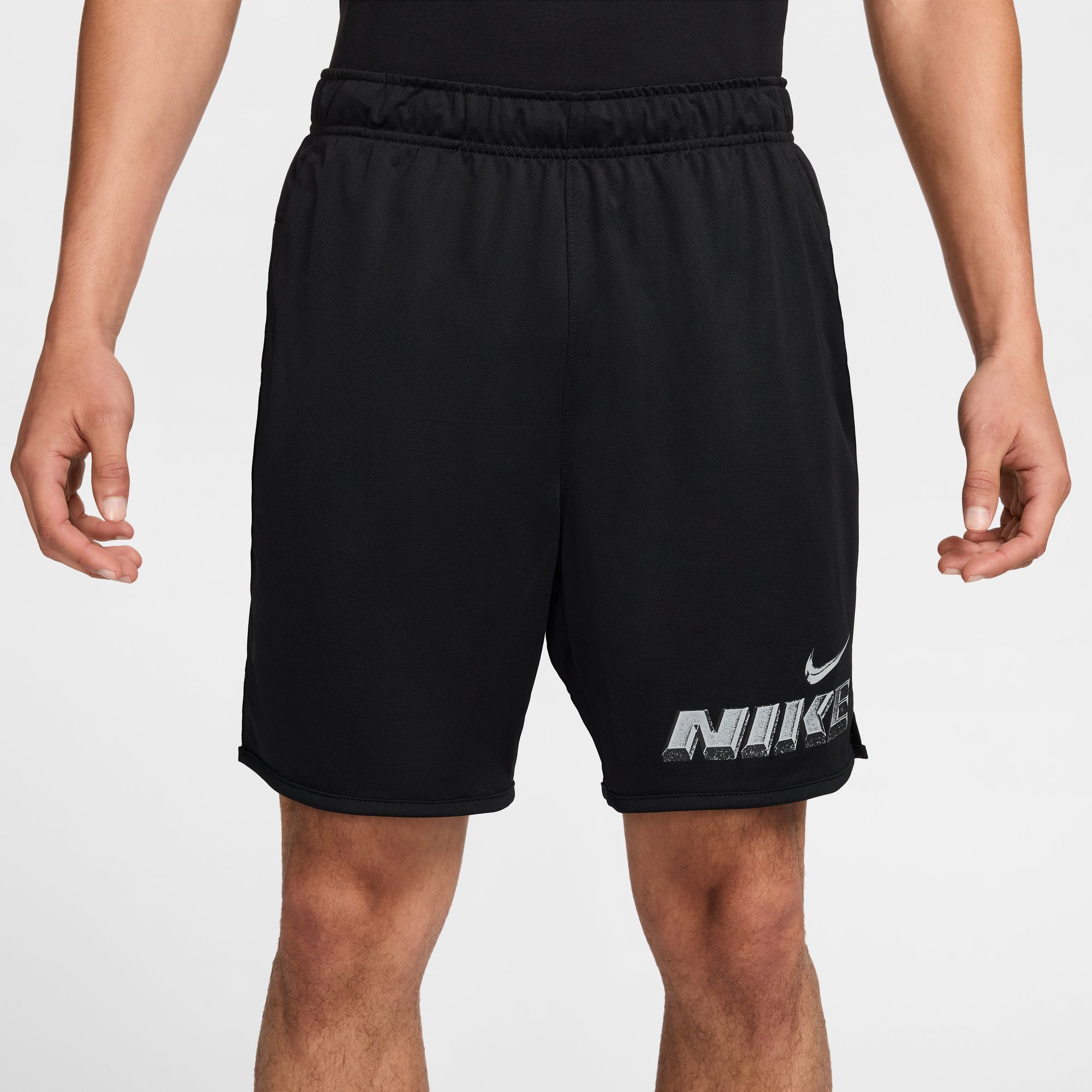 NIKE M NK DF TOTALITY GFX SHORT 7UL BLACK/BLACK – Bild 2