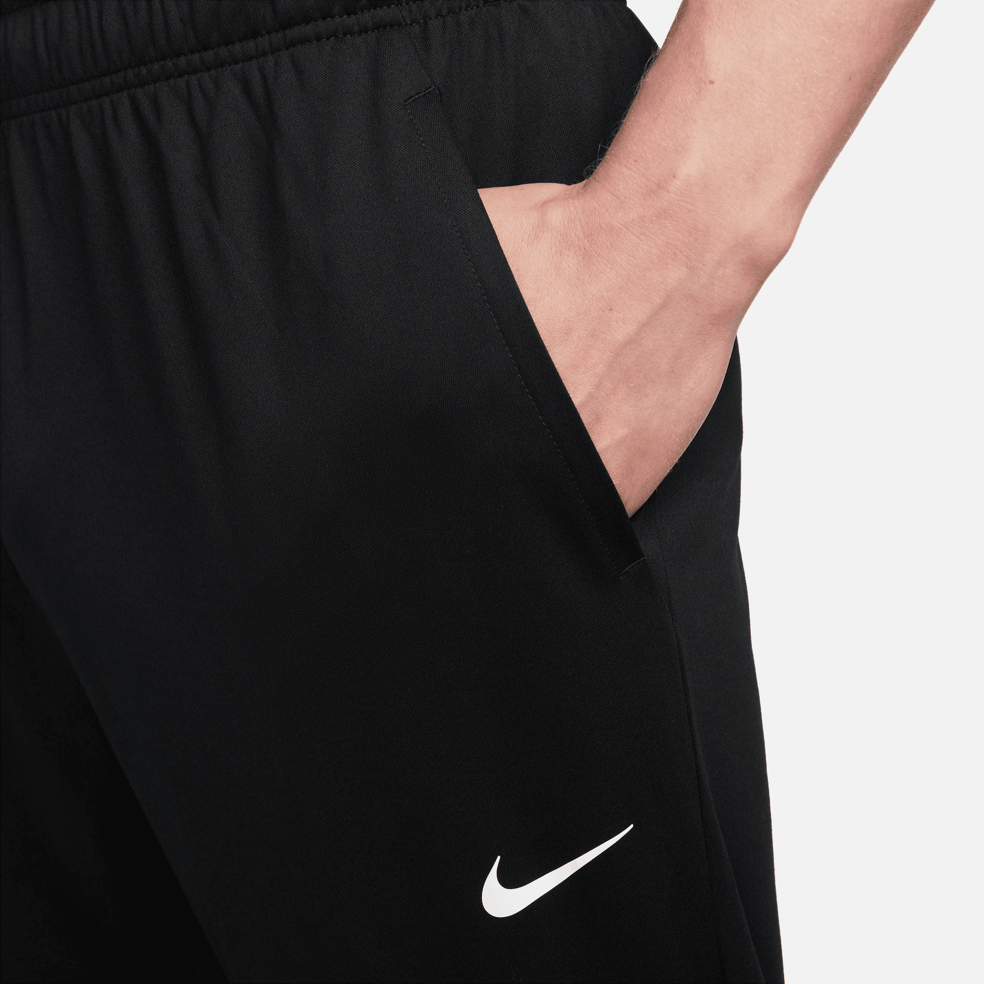 NIKE M NK DF TOTALITY PANT TPR BLACK/WHITE – Bild 3