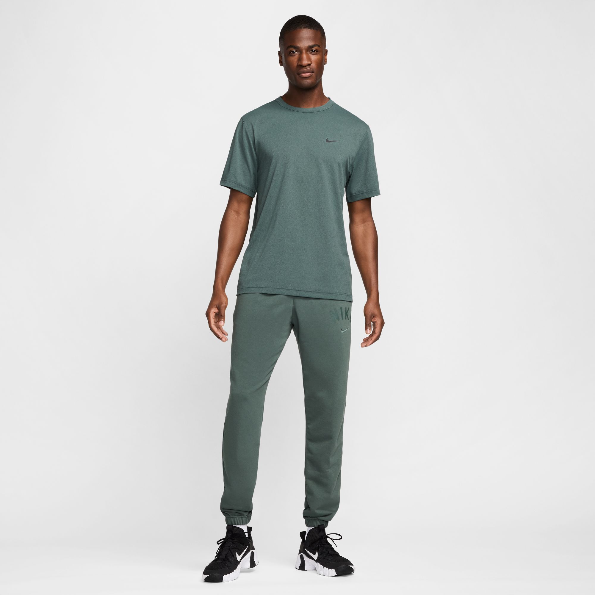 NIKE M NK DF UV HYVERSE SS VINTAGE GREEN/BLACK – Bild 4