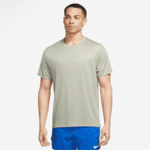 NIKE M NK DF UV MILER SS SEA GLASS/OLIVE AURA/HTR/REFLE