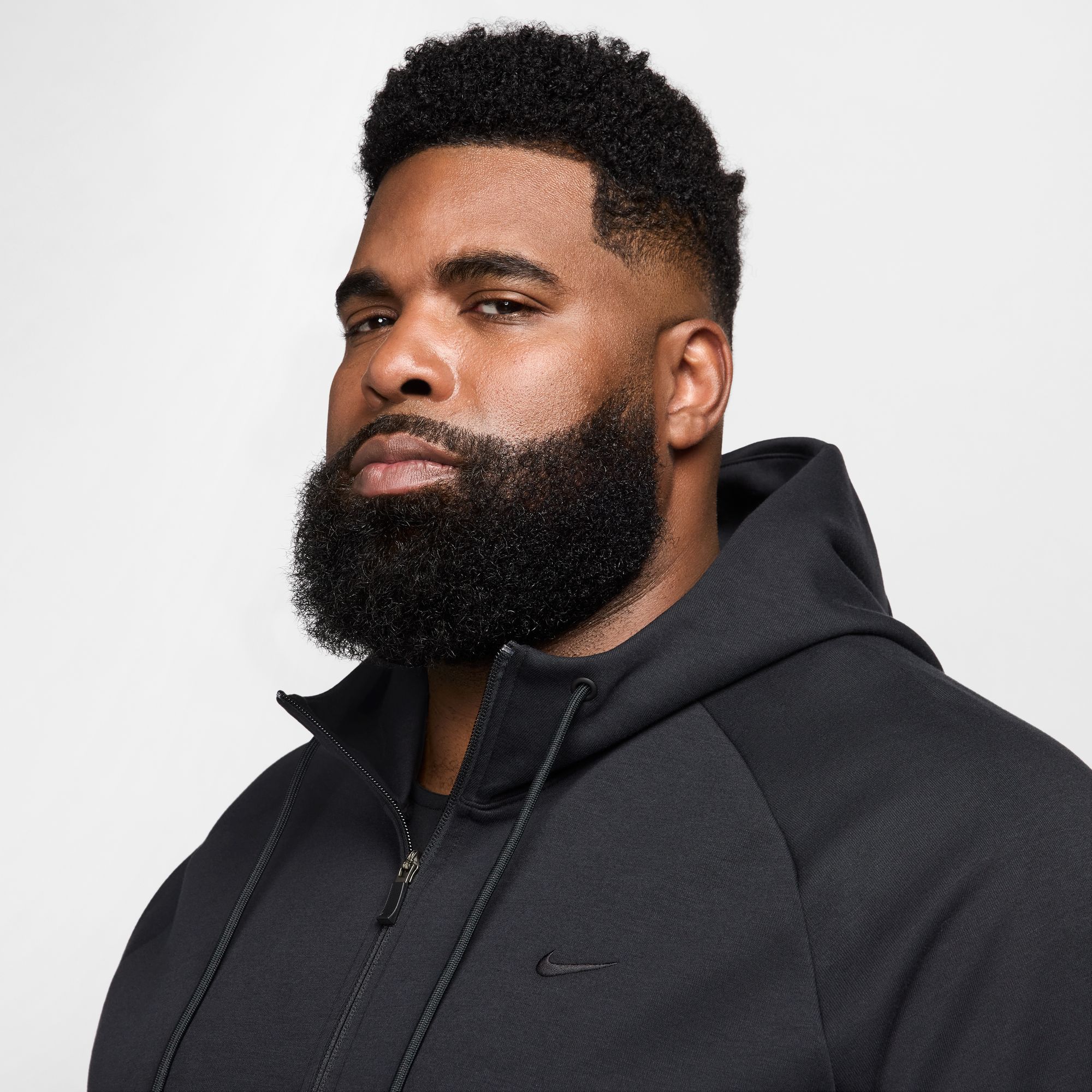 NIKE M NK DF UV PRIMARY FZ HOODIE BLACK/BLACK – Bild 10