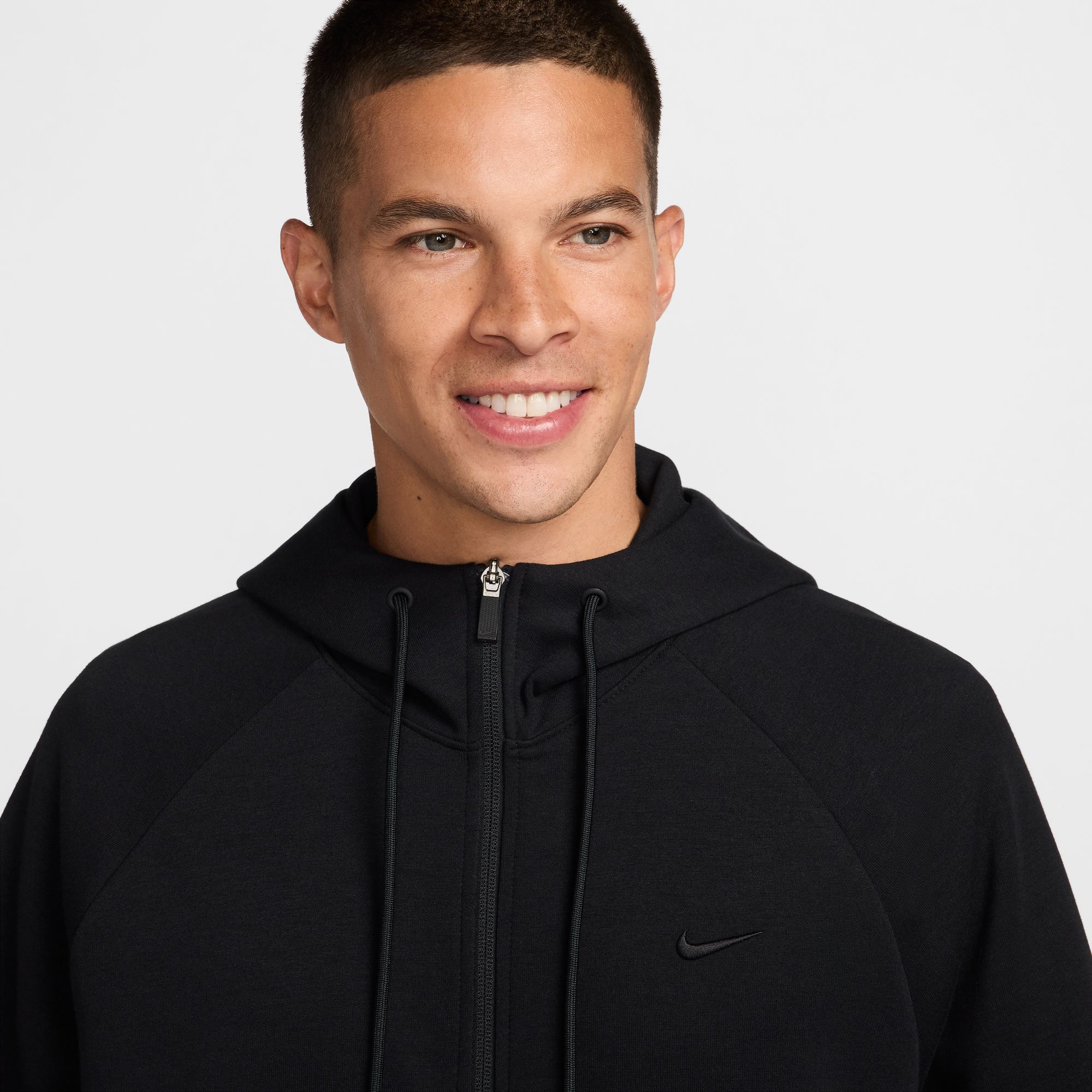 NIKE M NK DF UV PRIMARY FZ HOODIE BLACK/BLACK – Bild 3