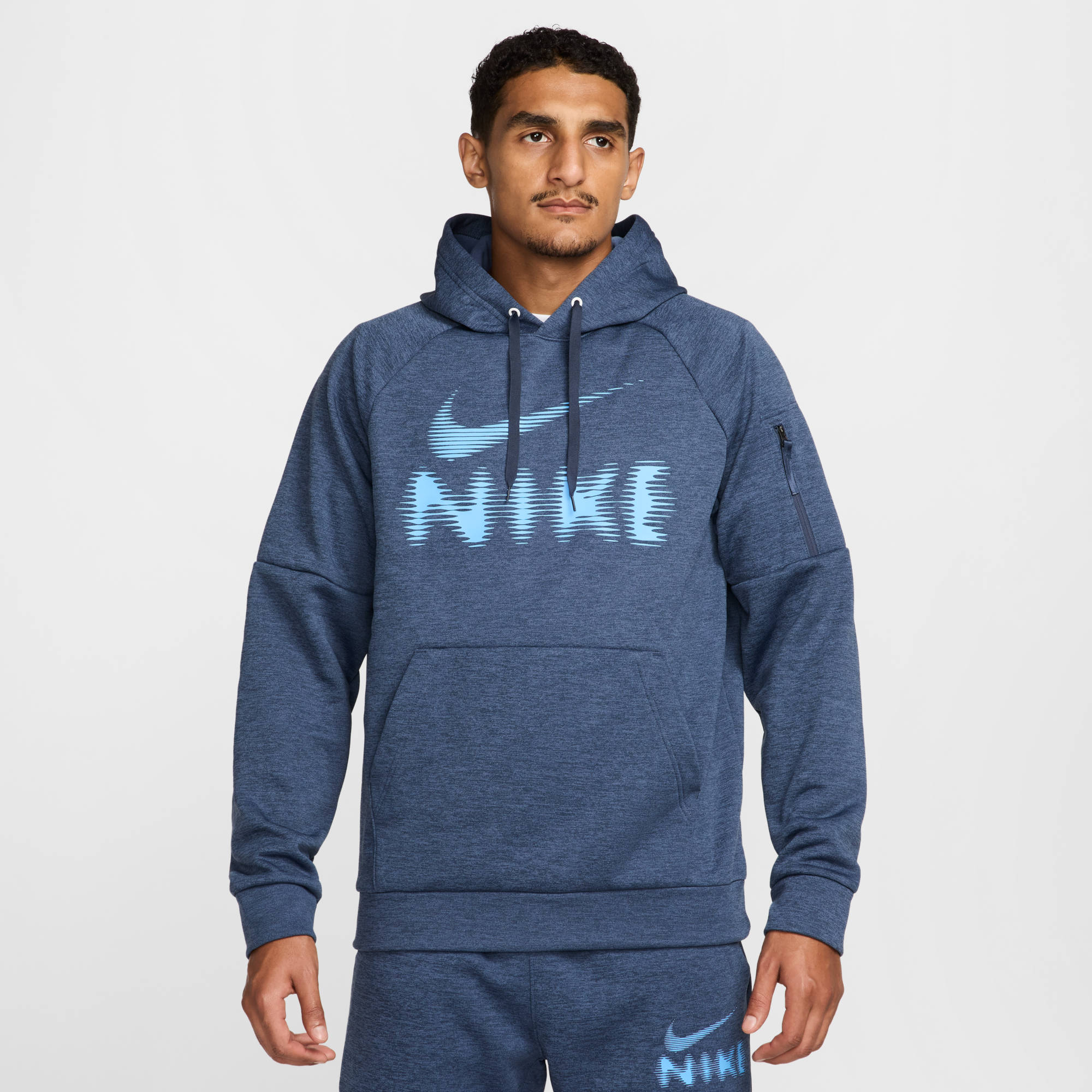 NIKE M NK TF PO HOODIE SWOOSH THUNDER BLUE/UNIVERSITY BLUE