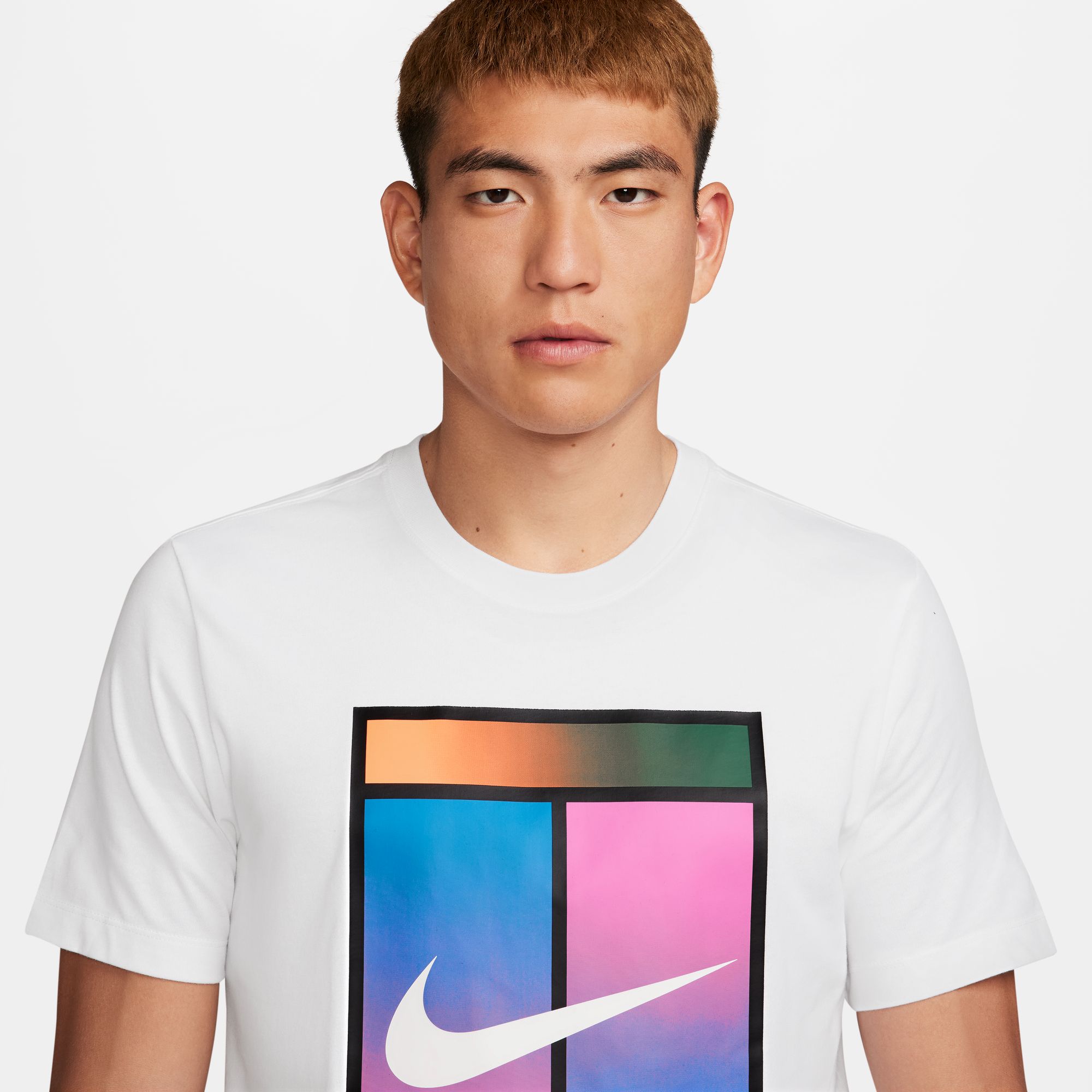 NIKE M NKCT DF TEE HRTG SP24 WHITE