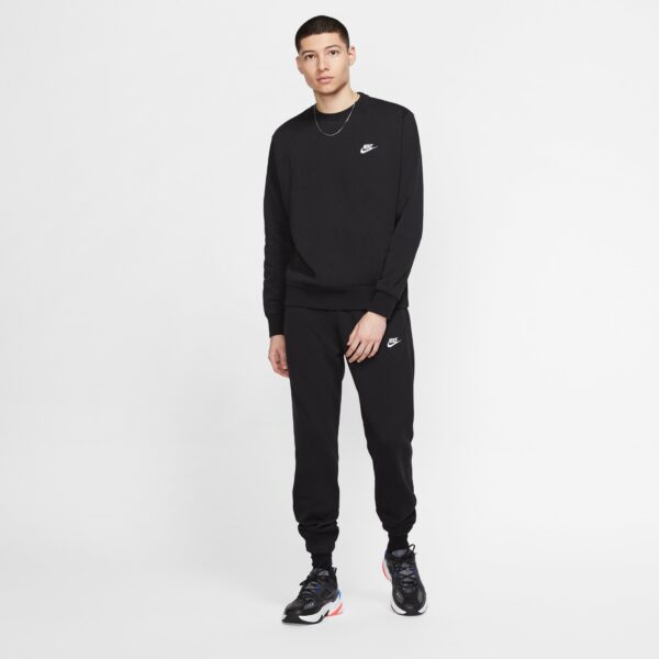 NIKE M NSW CLUB CRW BB BLACK/WHITE – Bild 9