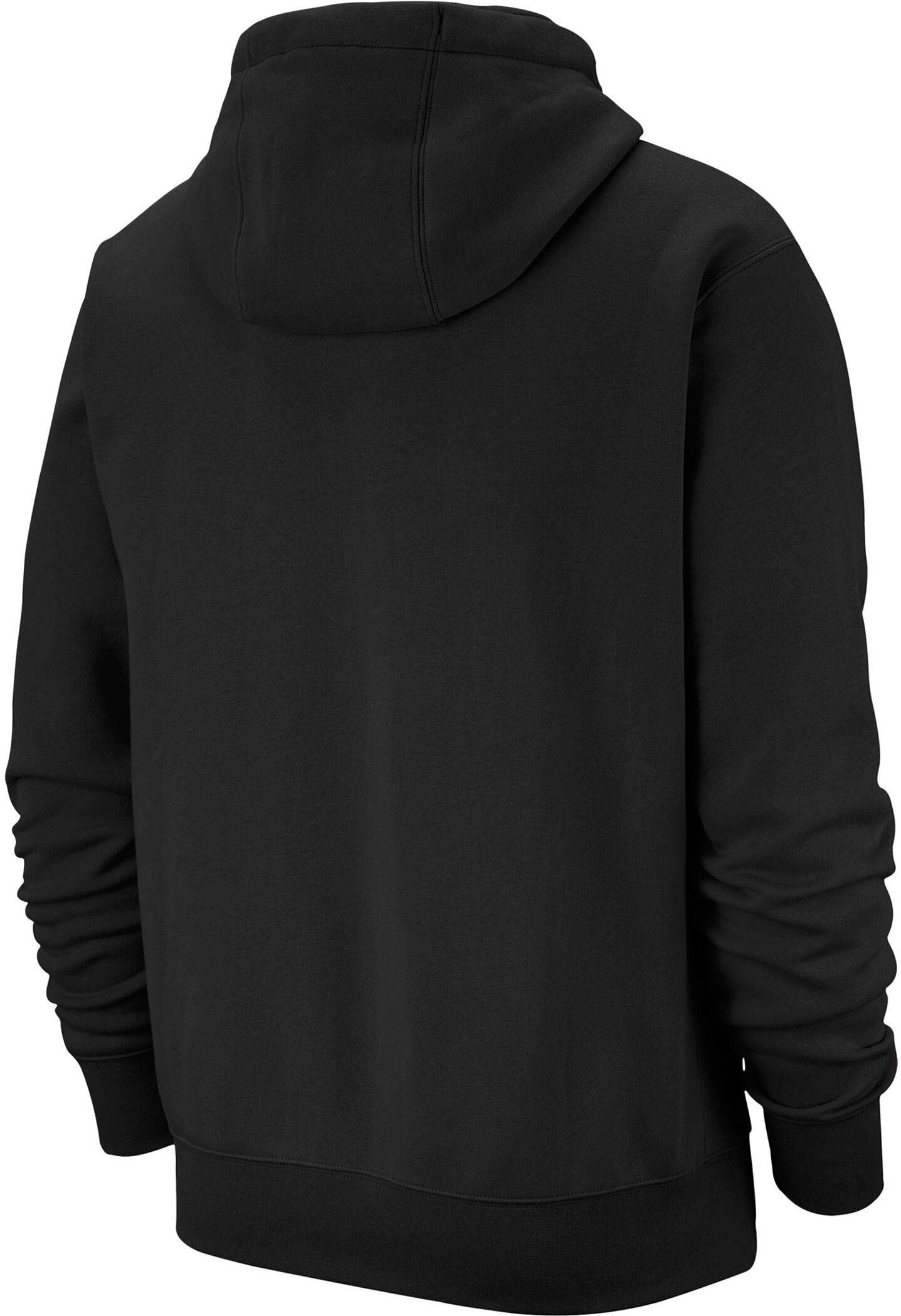NIKE M NSW CLUB HOODIE PO BB BLACK/BLACK/WHITE – Bild 2